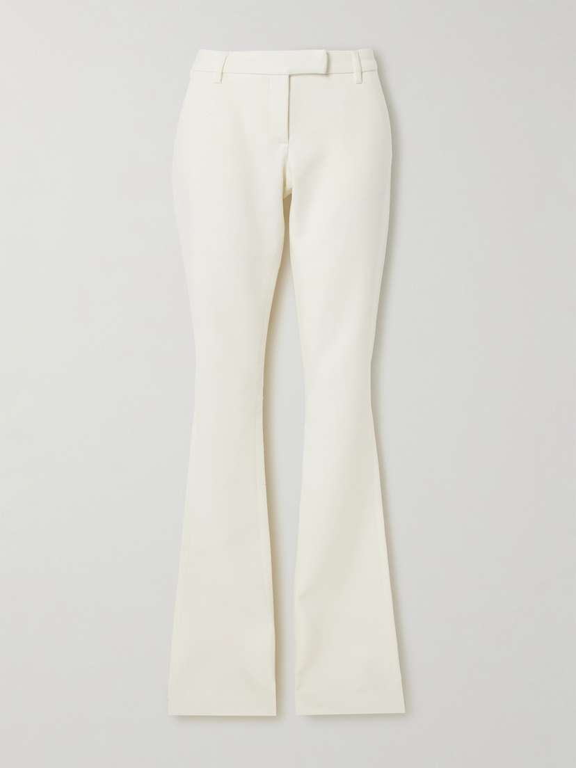 Acne Studios Wool-blend Twill Flared Pants