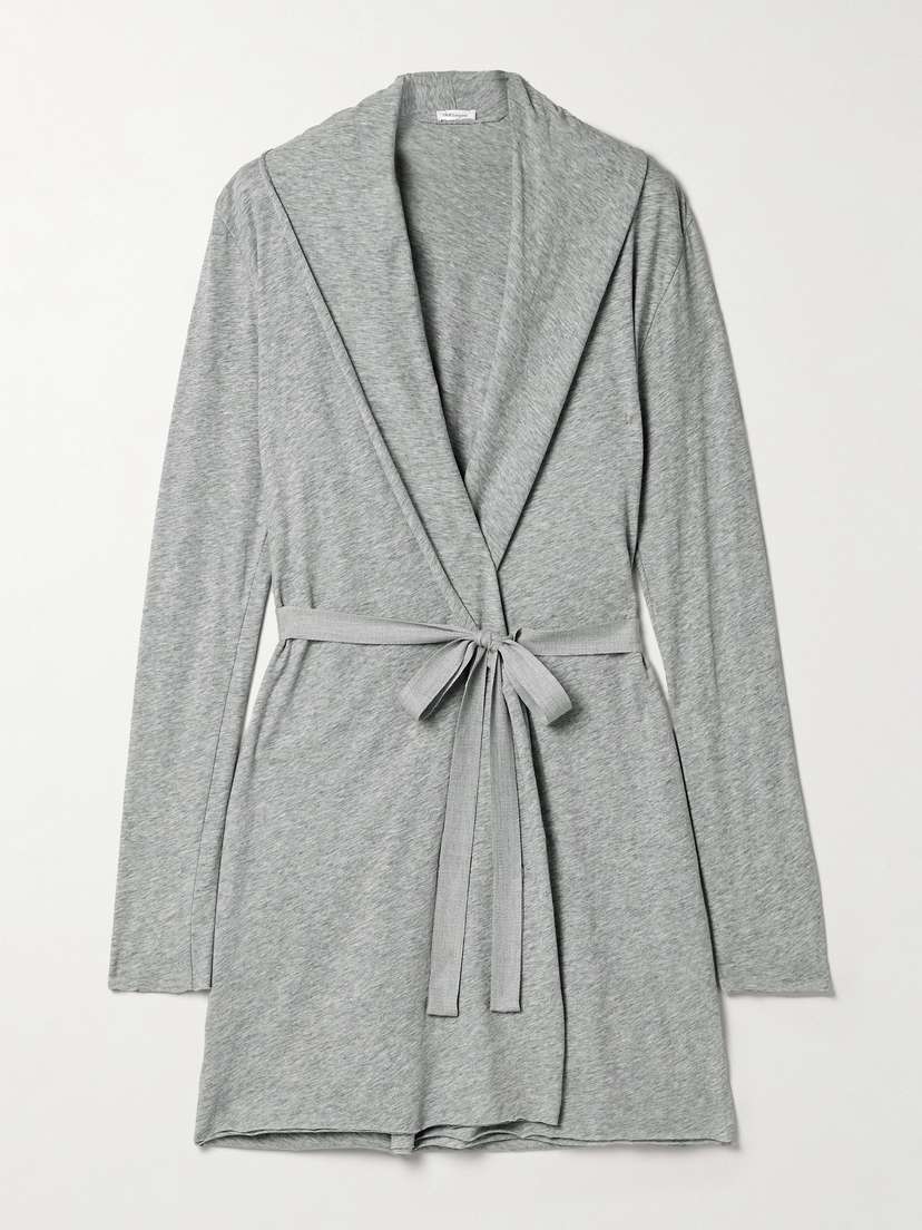 Skin Organic Pima Cotton-jersey Robe
