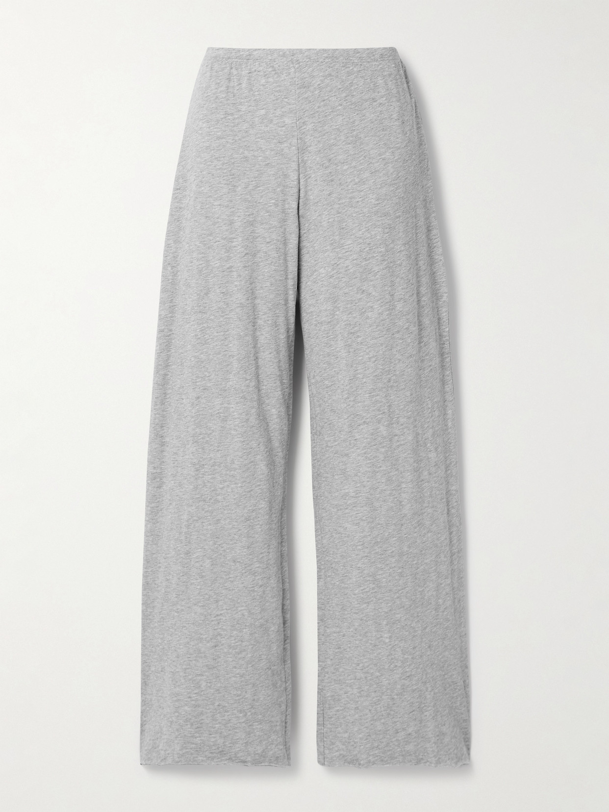 Skin Organic Pima Cotton Pajama Pants In Gray