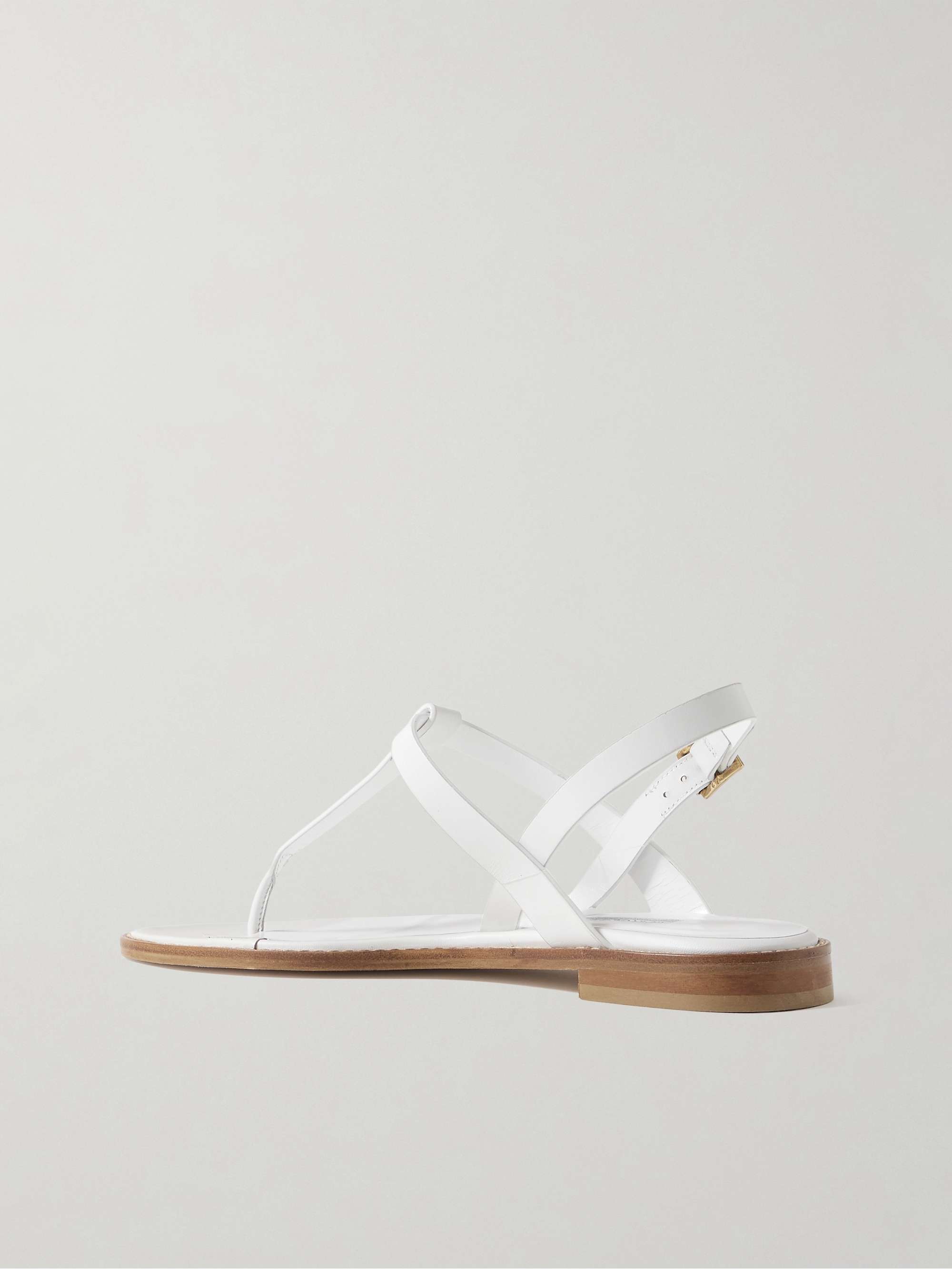 MANOLO BLAHNIK Hata leather slingback sandals