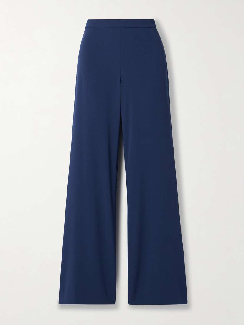 Sabina Bilenko Willow Crepe Flared Pants - UK 18