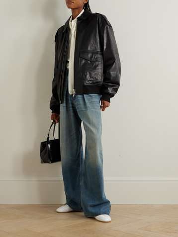 The Frankie Shop Leather Jackets for Women | NET-A-PORTER
