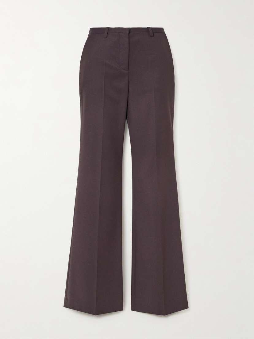 The Frankie Shop Lyra Twill Flared Pants