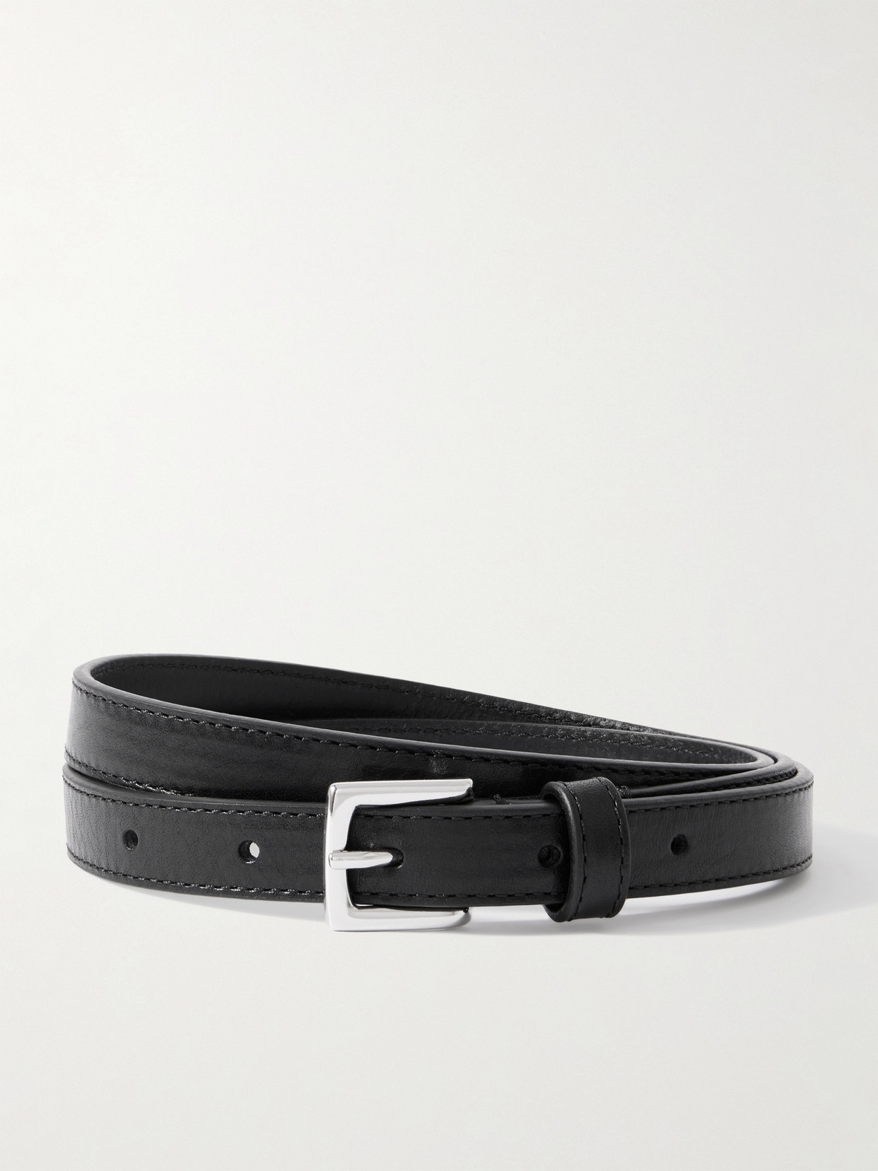 The Frankie Shop - Jessie Leather Belt - Black