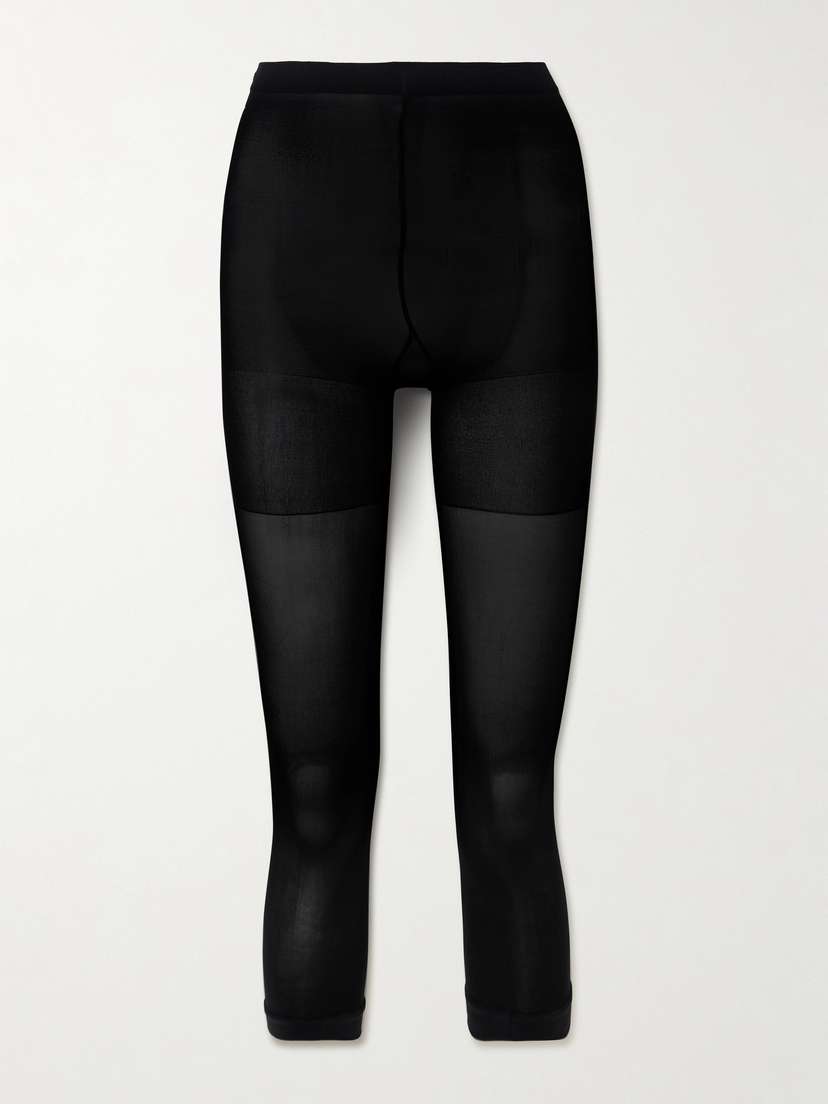 Skims Hosiery Shaping Capri Tights - Onyx