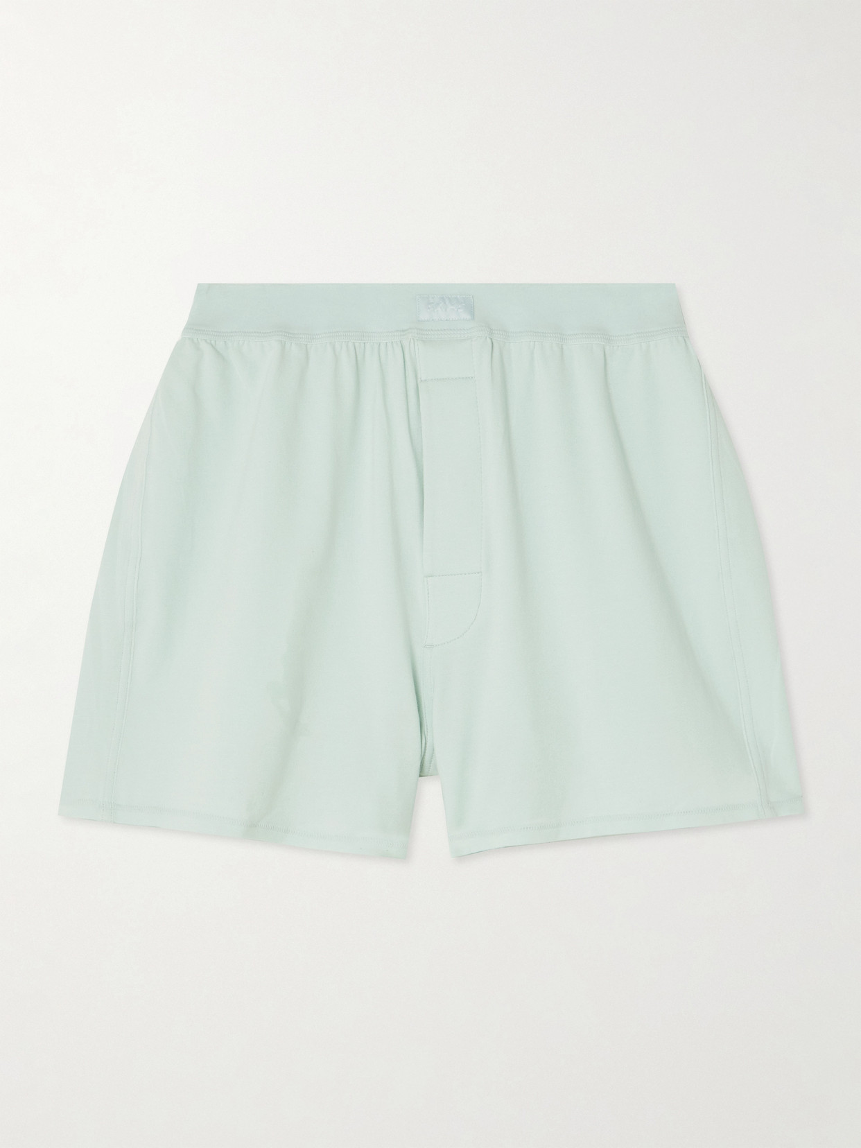 Skims Boyfriend Loose Boxer In Blue