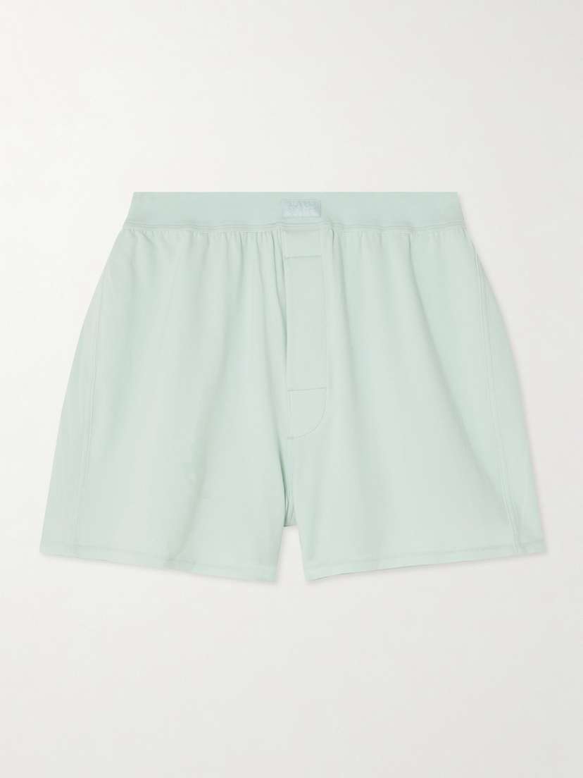 Skims Boyfriend Loose Boxer - Frost