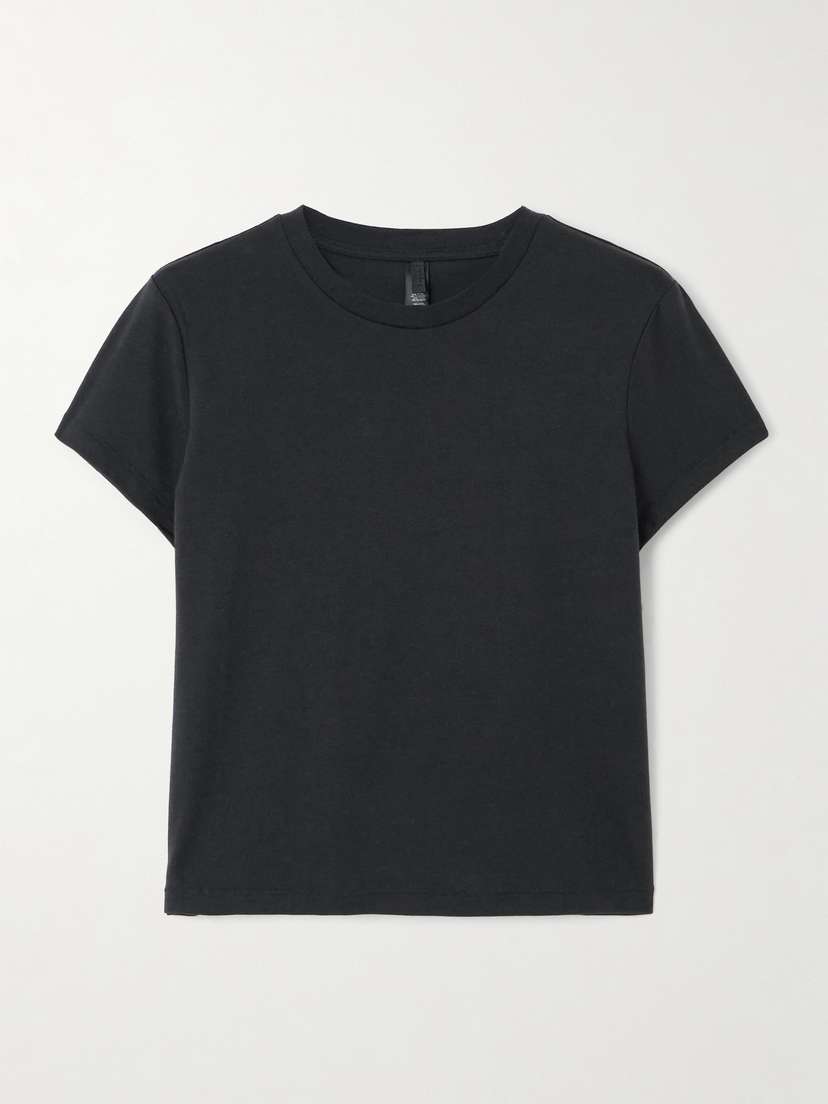 Skims Relaxed hrunken T-shirt - Onyx