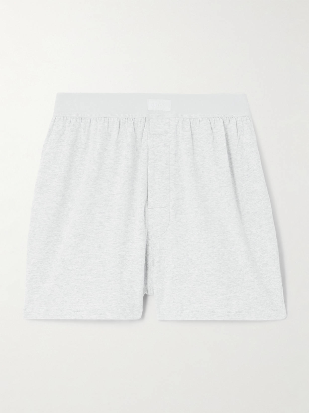 Skims Boyfriend Loose Boxer In Grey