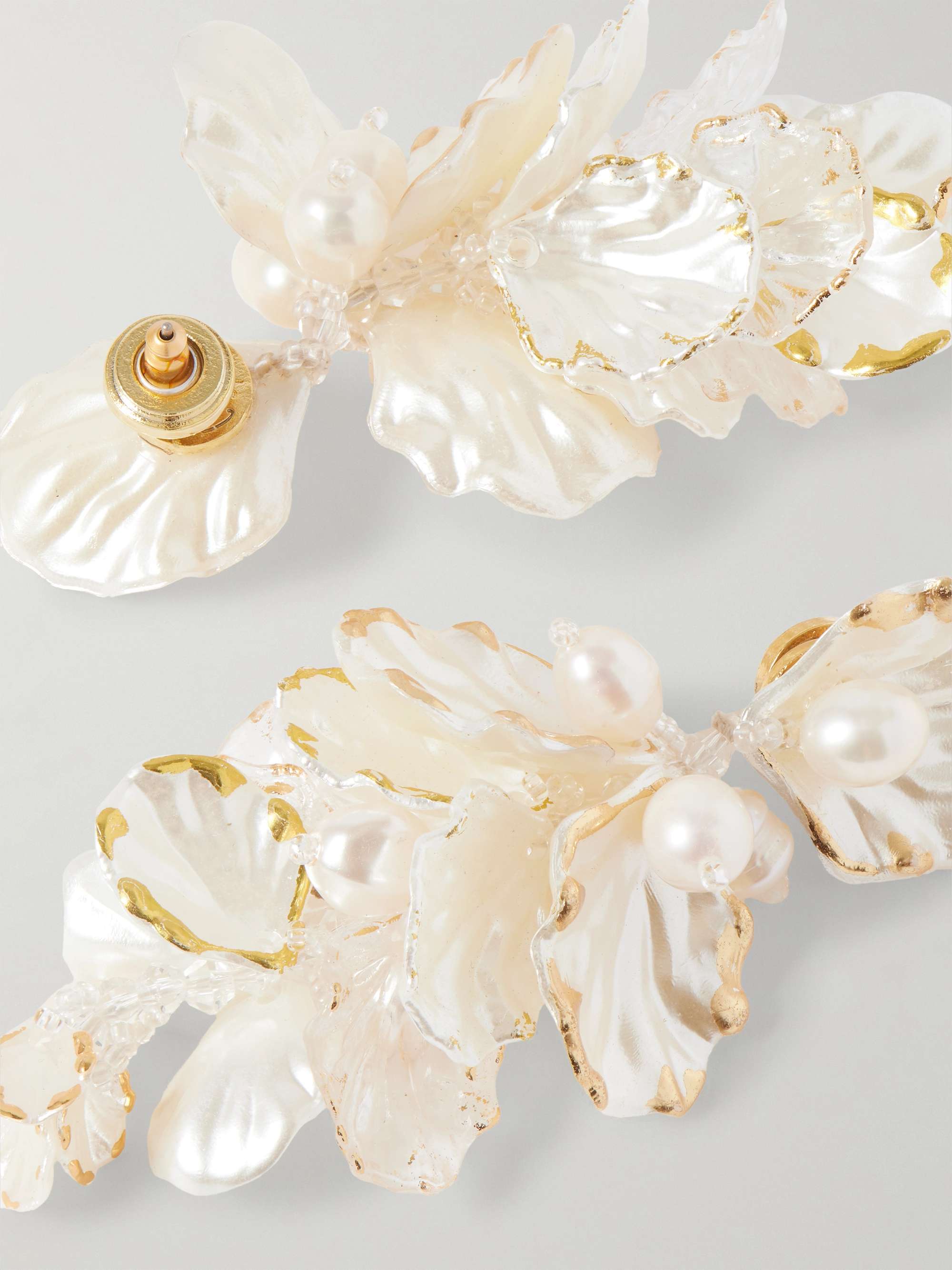 Oscar de la renta bridal earrings hotsell