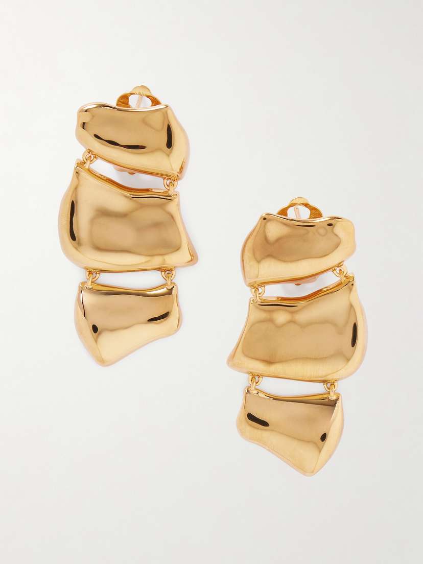 Oscar de la Renta tone Earrings