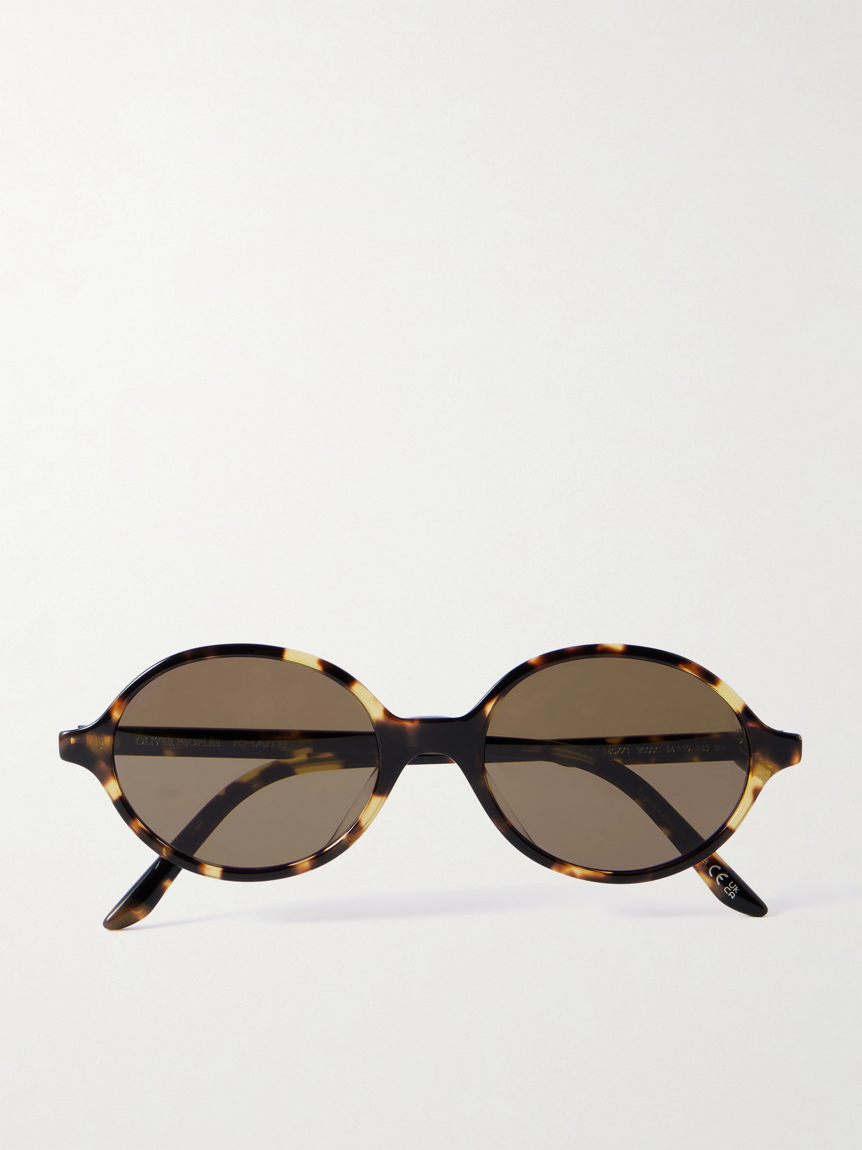 Oliver Peoples - + Khaite 1989c Round-frame Tortoiseshell Acetate Sunglasses - One size
