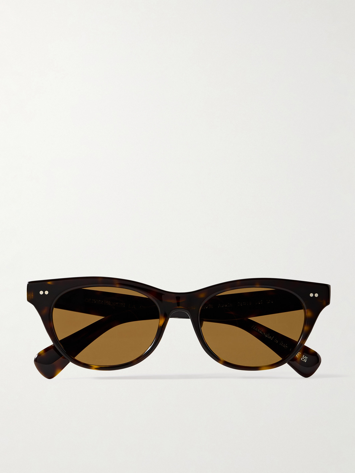 Oliver Peoples - Avelin Cat-eye Tortoiseshell Acetate Sunglasses - One size