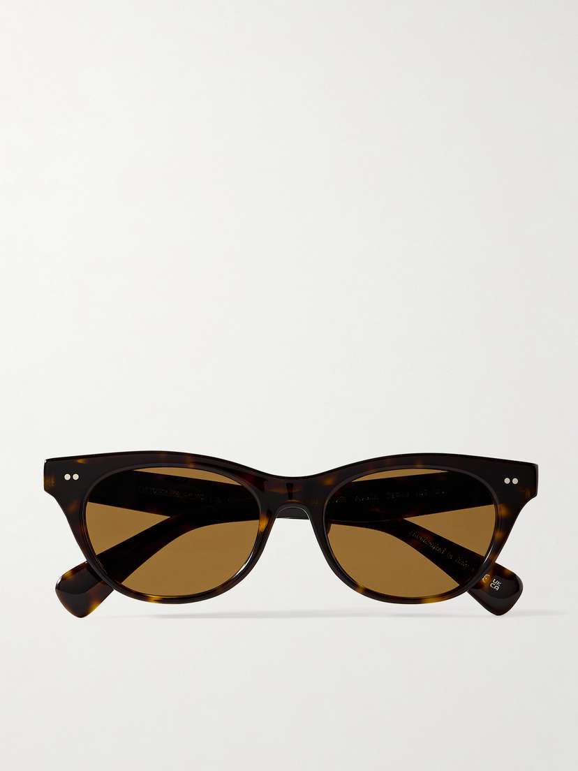 Oliver Peoples Avelin Cat-eye Tortoiseshell Acetate Sunglasses