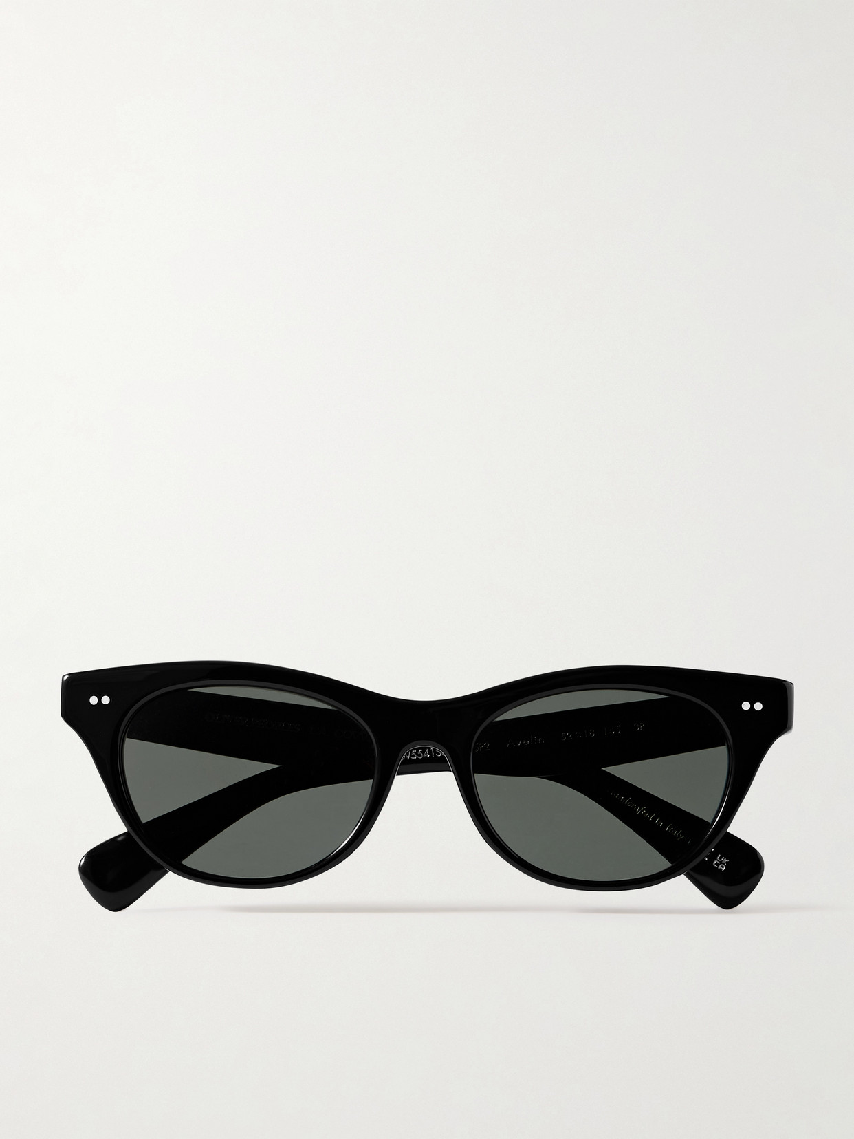 Oliver Peoples Avelin Cat-eye Acetate Sunglasses In Black
