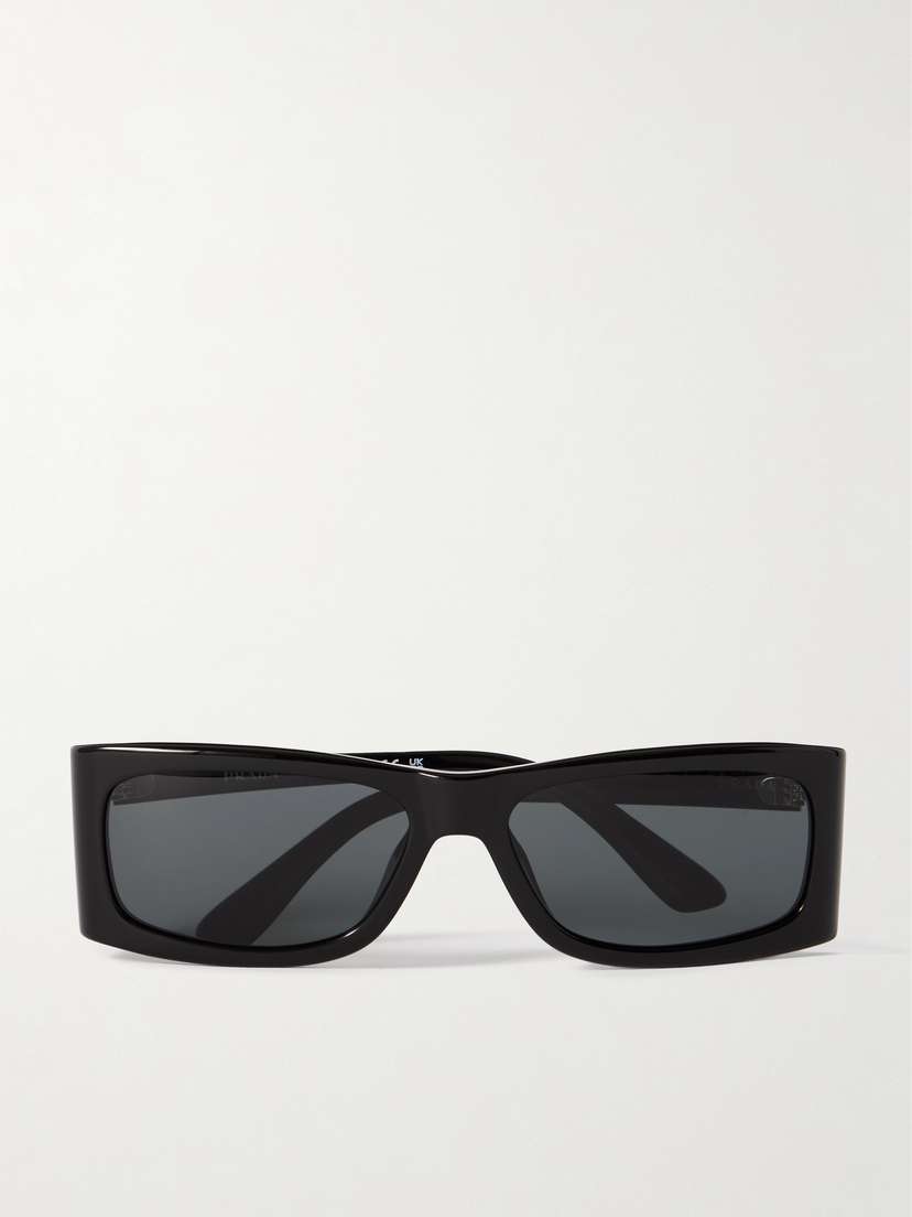 PRADA EYEWEAR Rectangular-frame Acetate Sunglasses