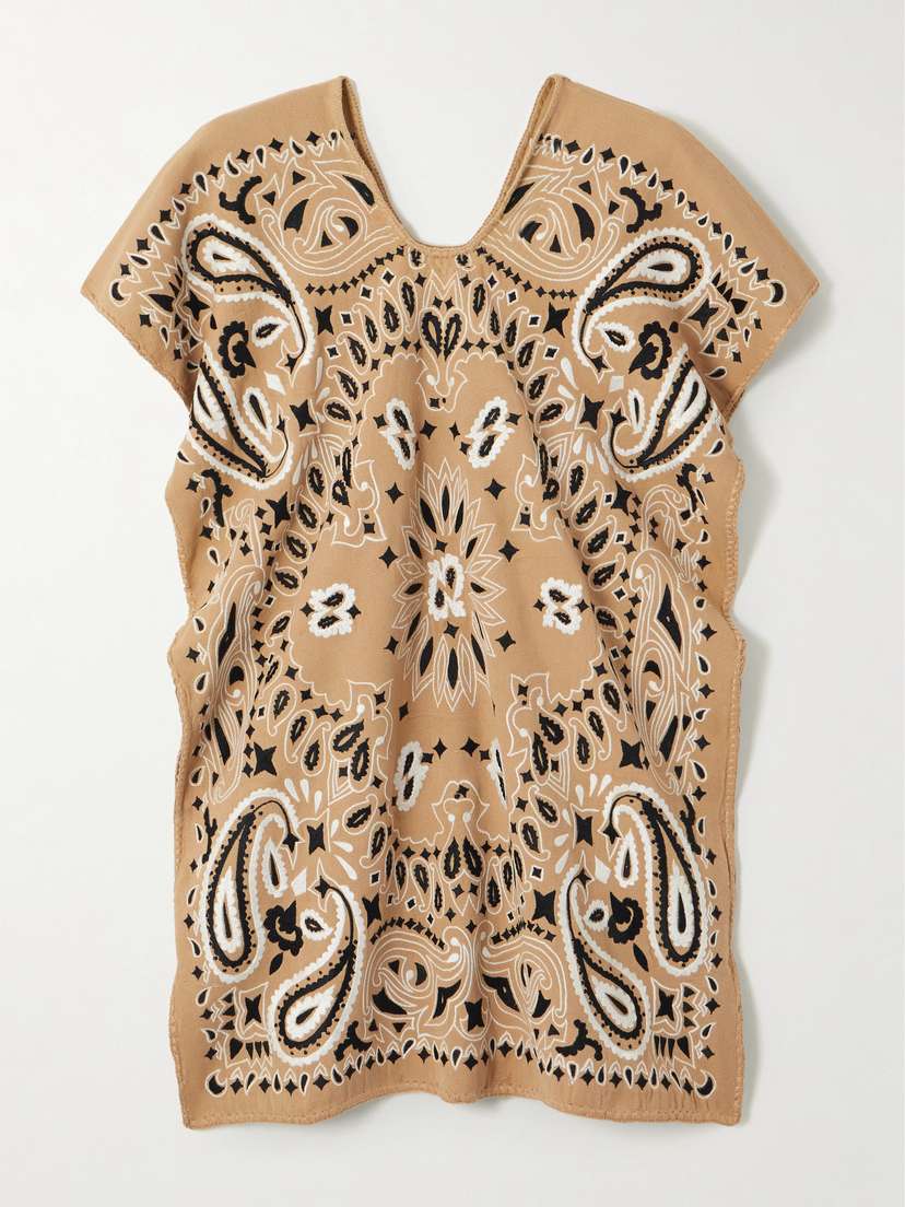 Pippa Holt Embroidered Cotton-canvas Huipil