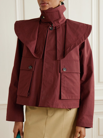 Jw Anderson Layered cotton jacket