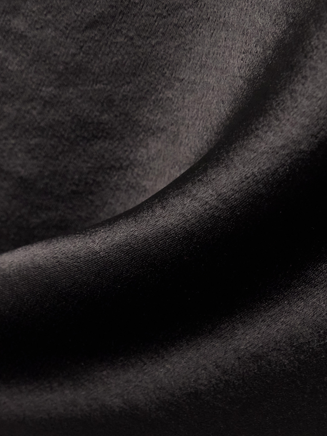 Jw Anderson Satin Top In Black