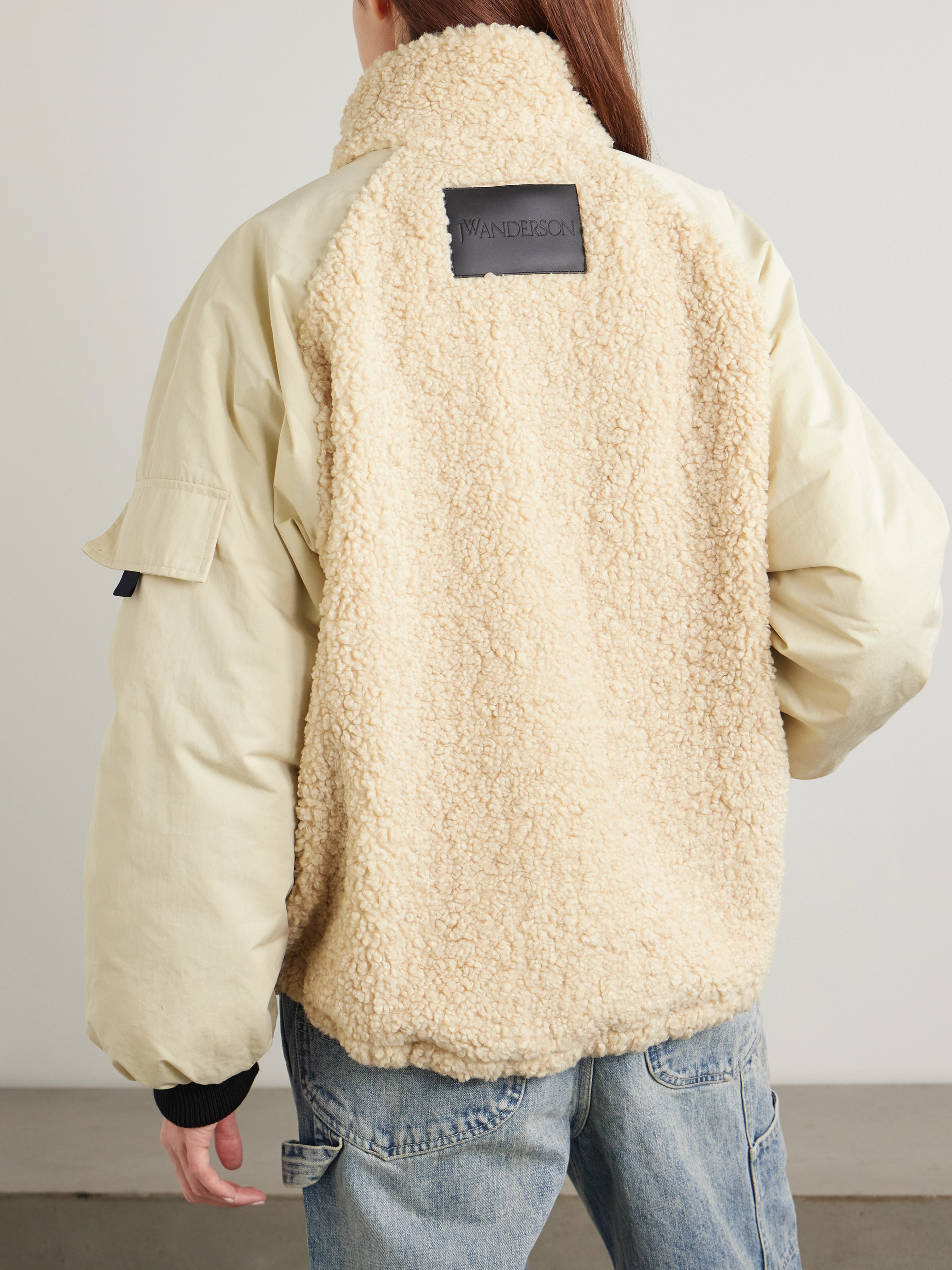 Jw Anderson Shell and fleece jacket