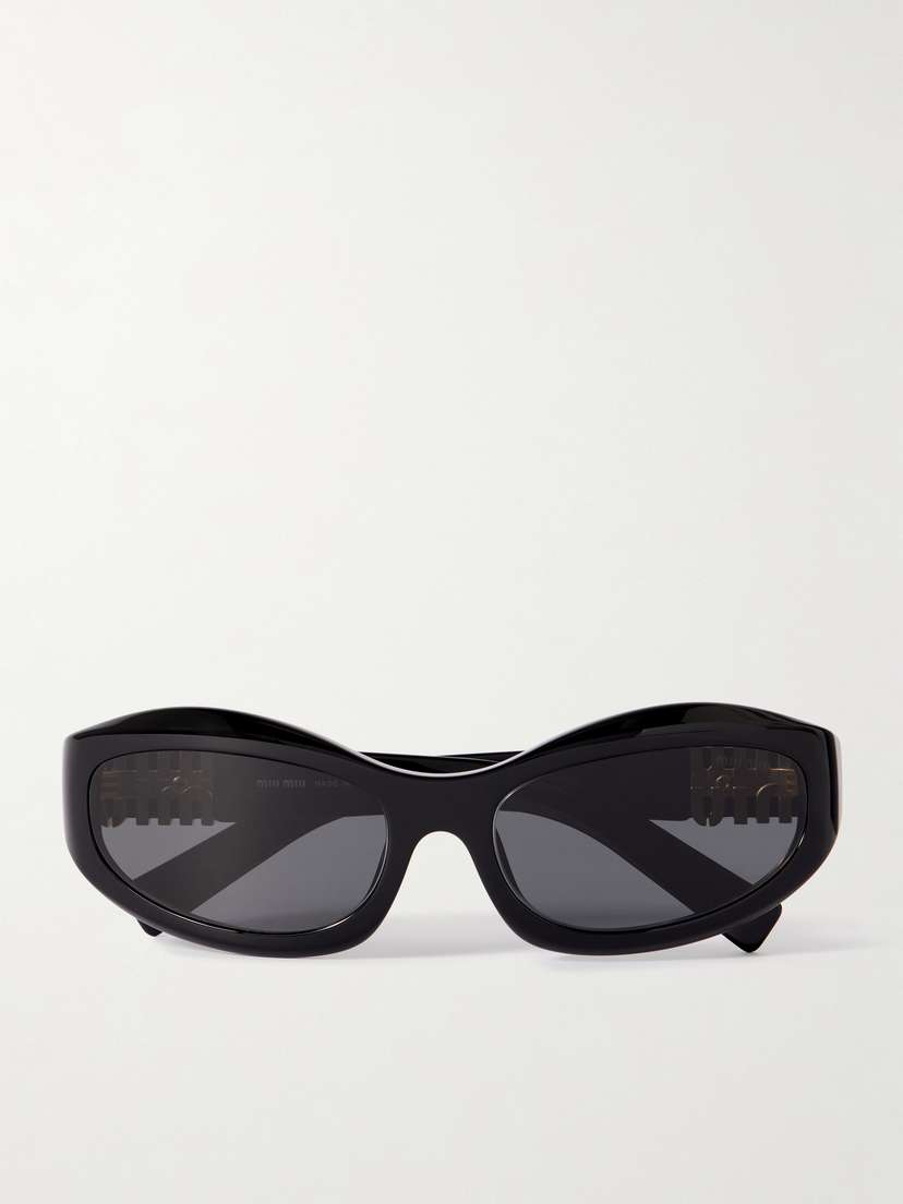 Miu Miu Eyewear Glimpse D-frame Acetate Sunglasses