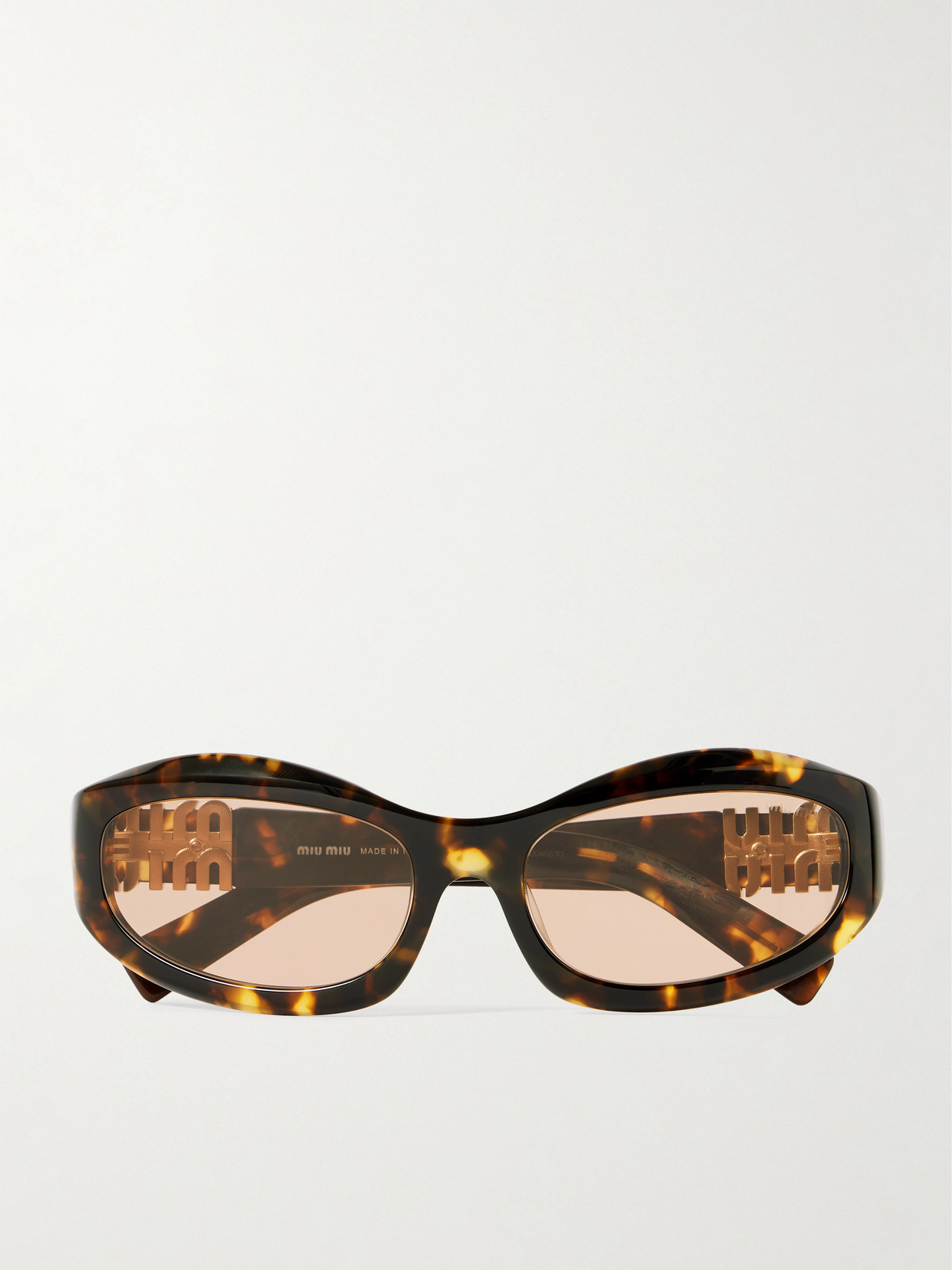 Miu Miu Eyewear - Glimpse D-frame Acetate Sunglasses - Tortoiseshell