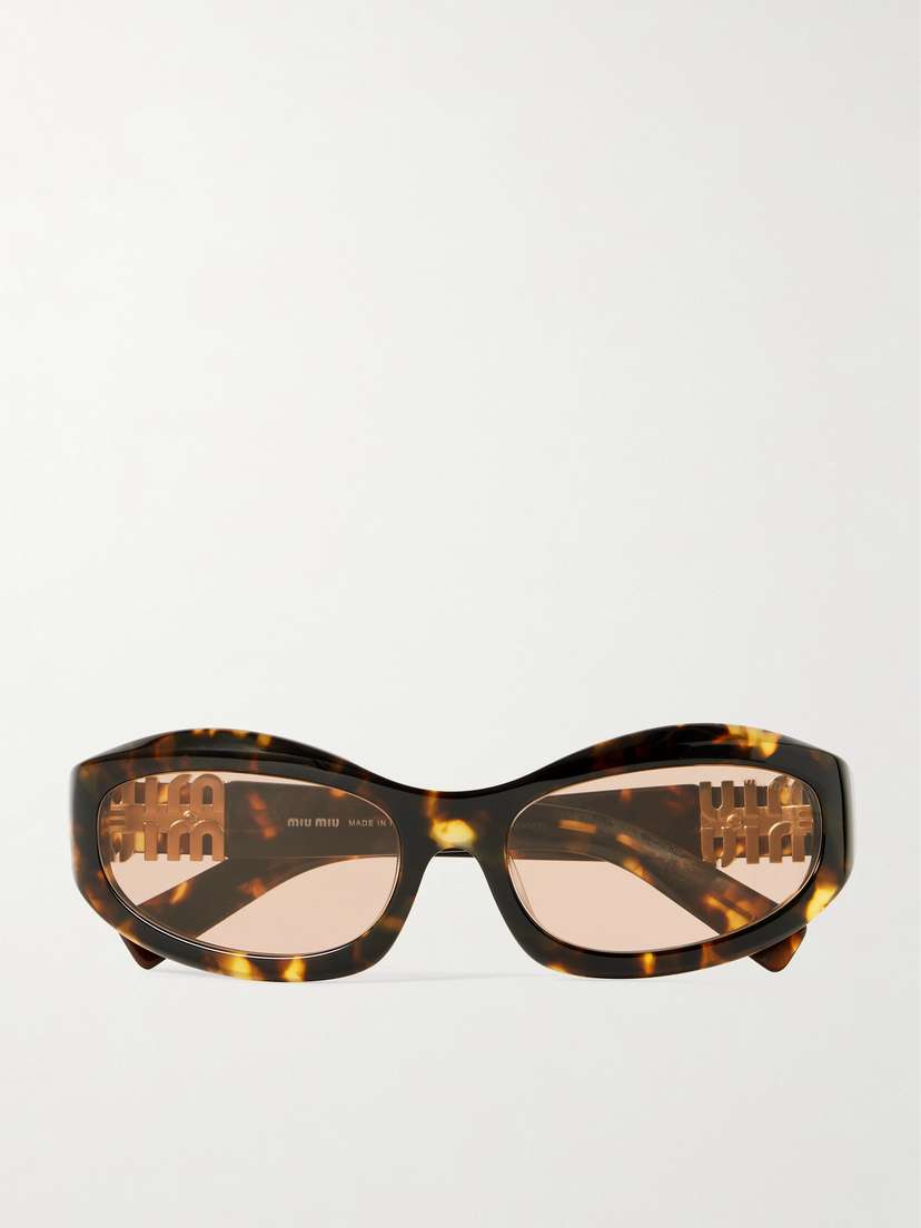 Miu Miu Eyewear Glimpse D-frame Acetate Sunglasses