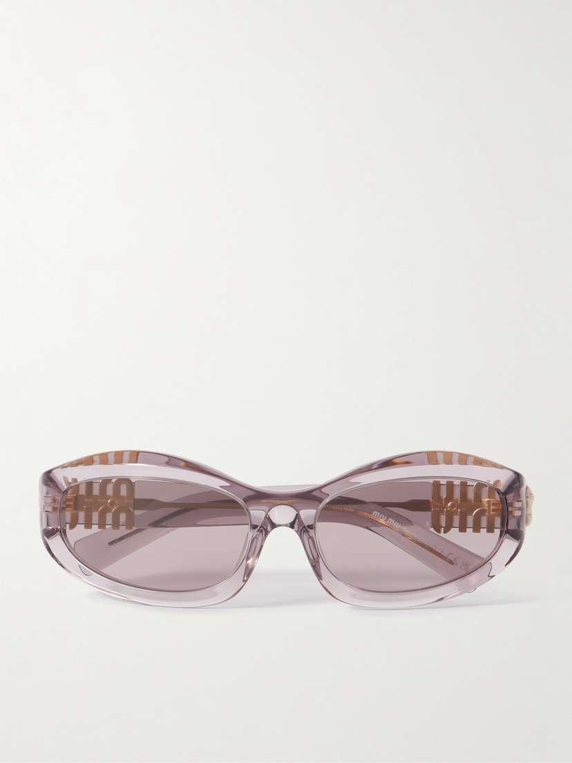 Miu Miu Eyewear Glimpse D-frame Acetate Sunglasses