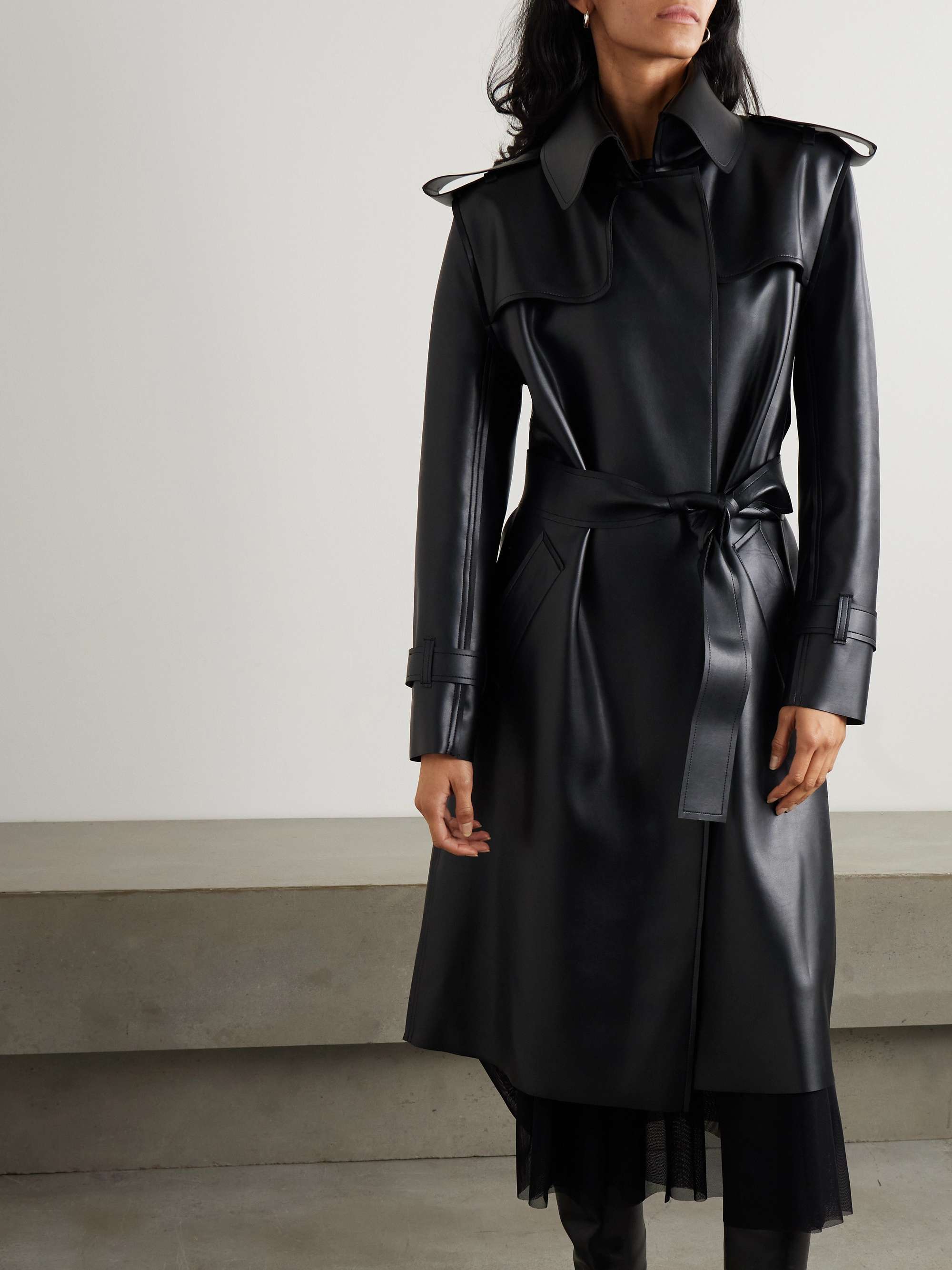 Norma kamali trench outlet