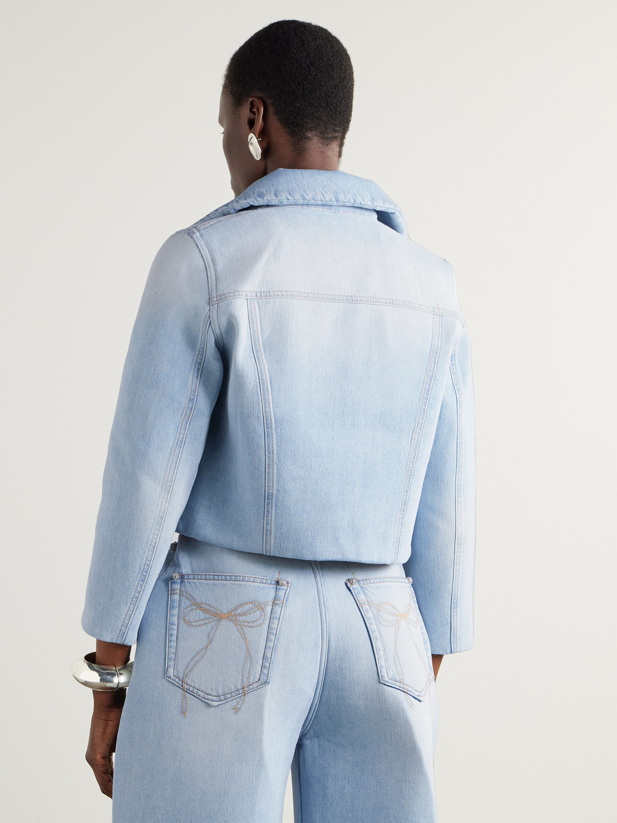 Cropped Denim Jacket
