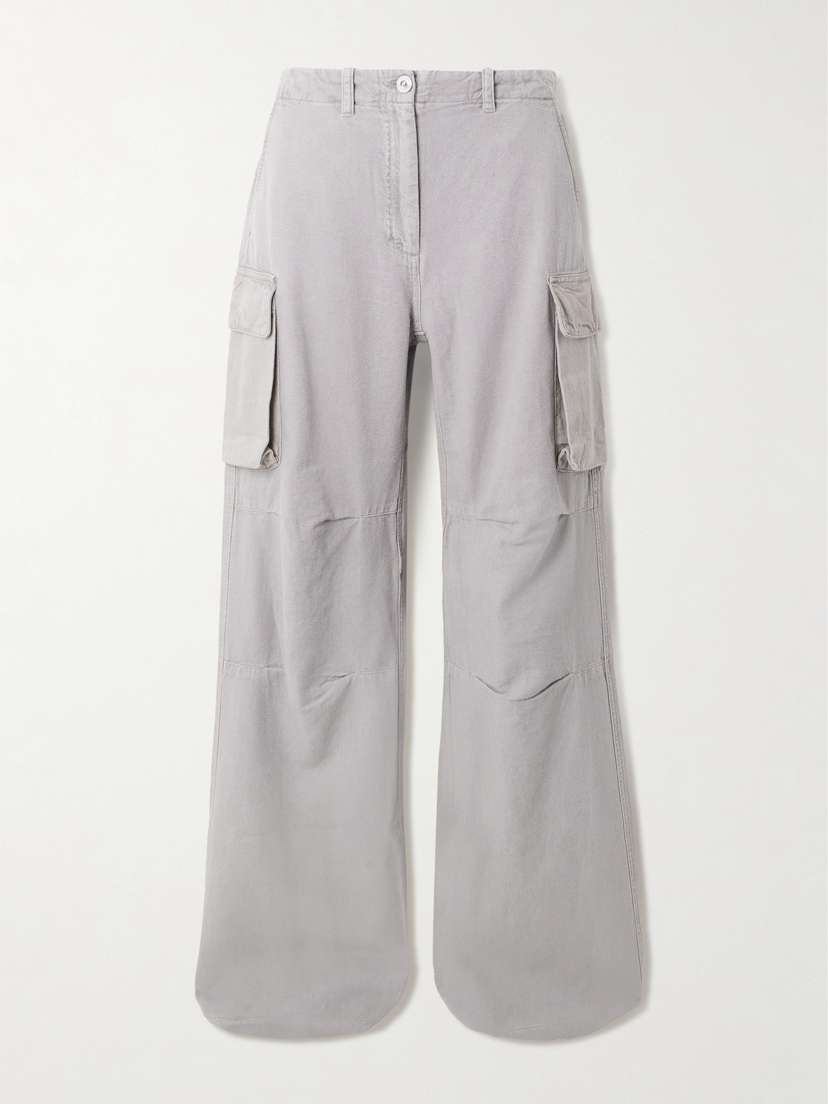 Our Legacy Peak Cotton And Hemp-blend Canvas Straight-leg Cargo Pants
