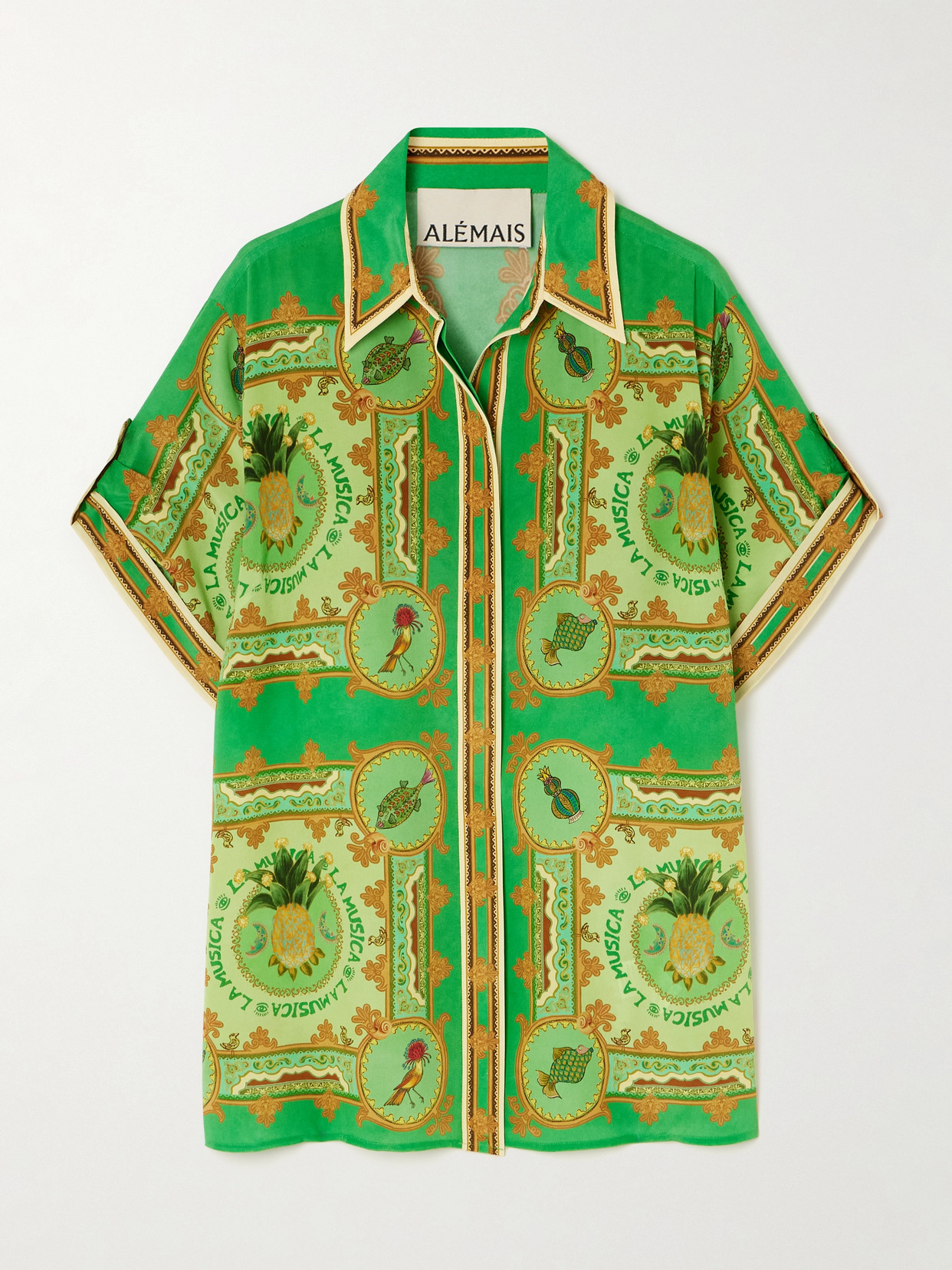 Alemais Alémais Shirts In Green