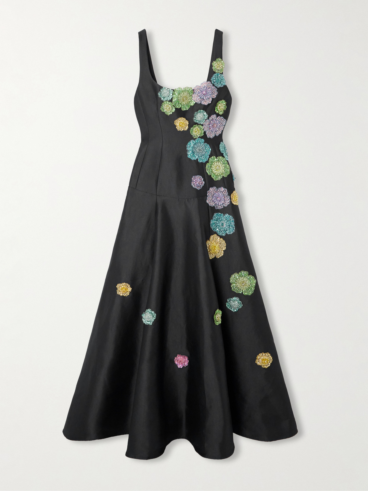 Alemais Lolita Embellished Gown In Black