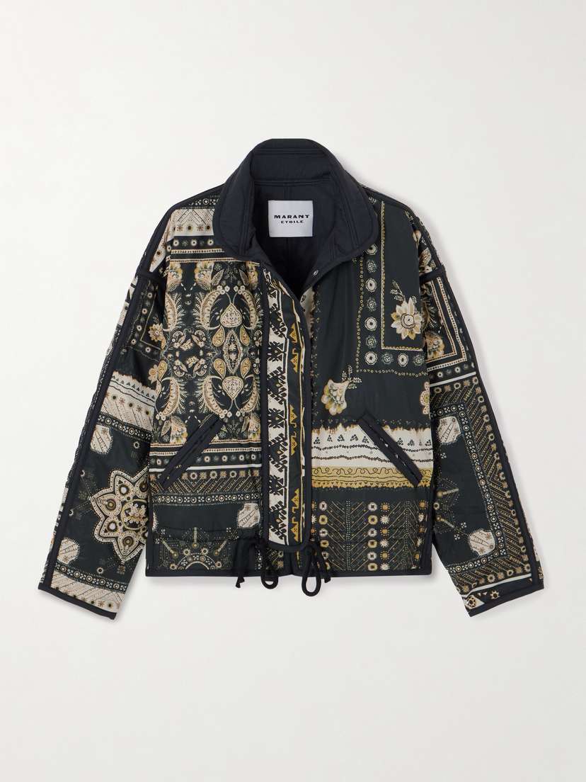 Marant Étoile Granger Padded Printed Shell Jacket