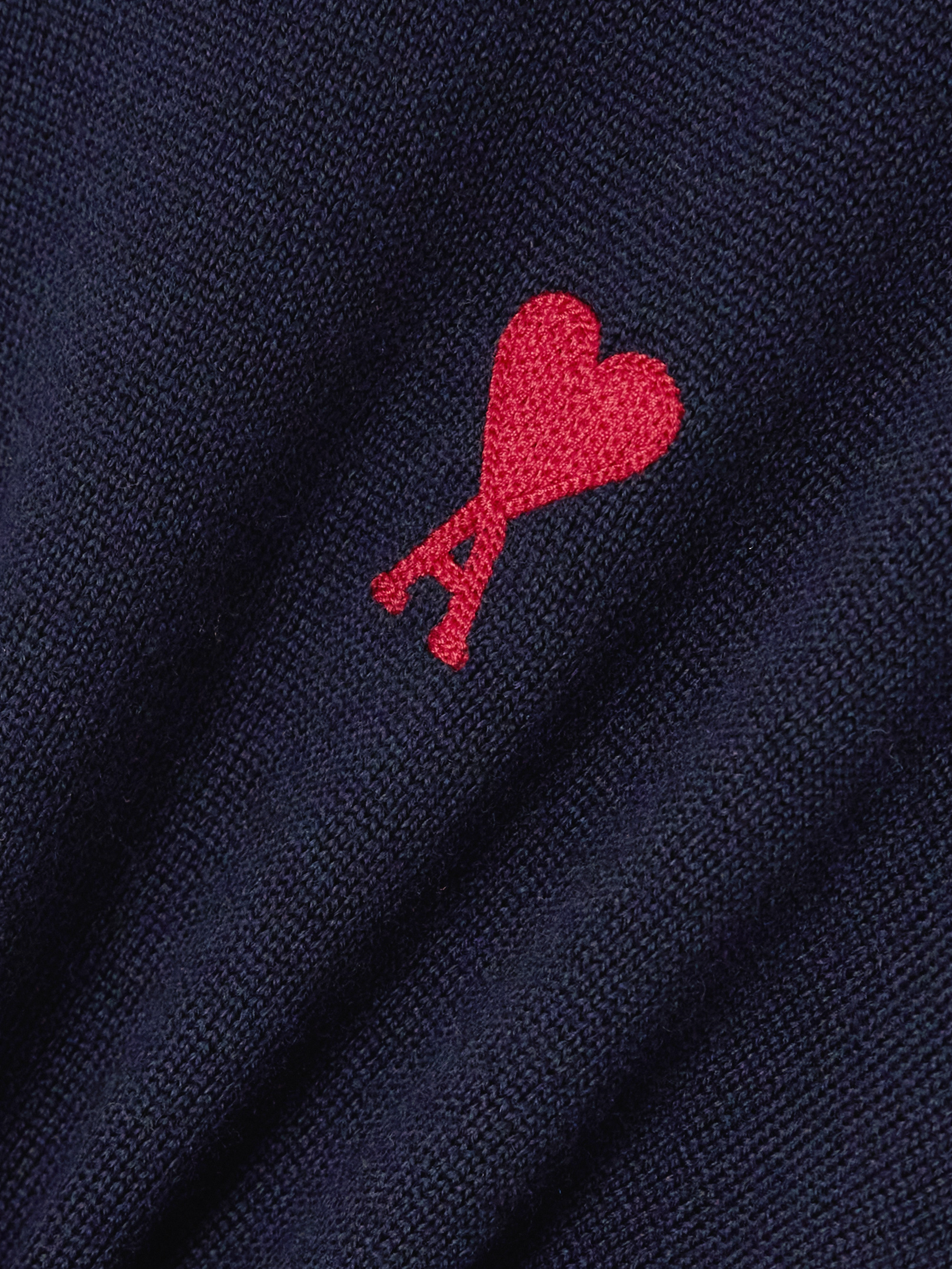 Ami Paris ADC embroidered merino wool sweater thumbnail