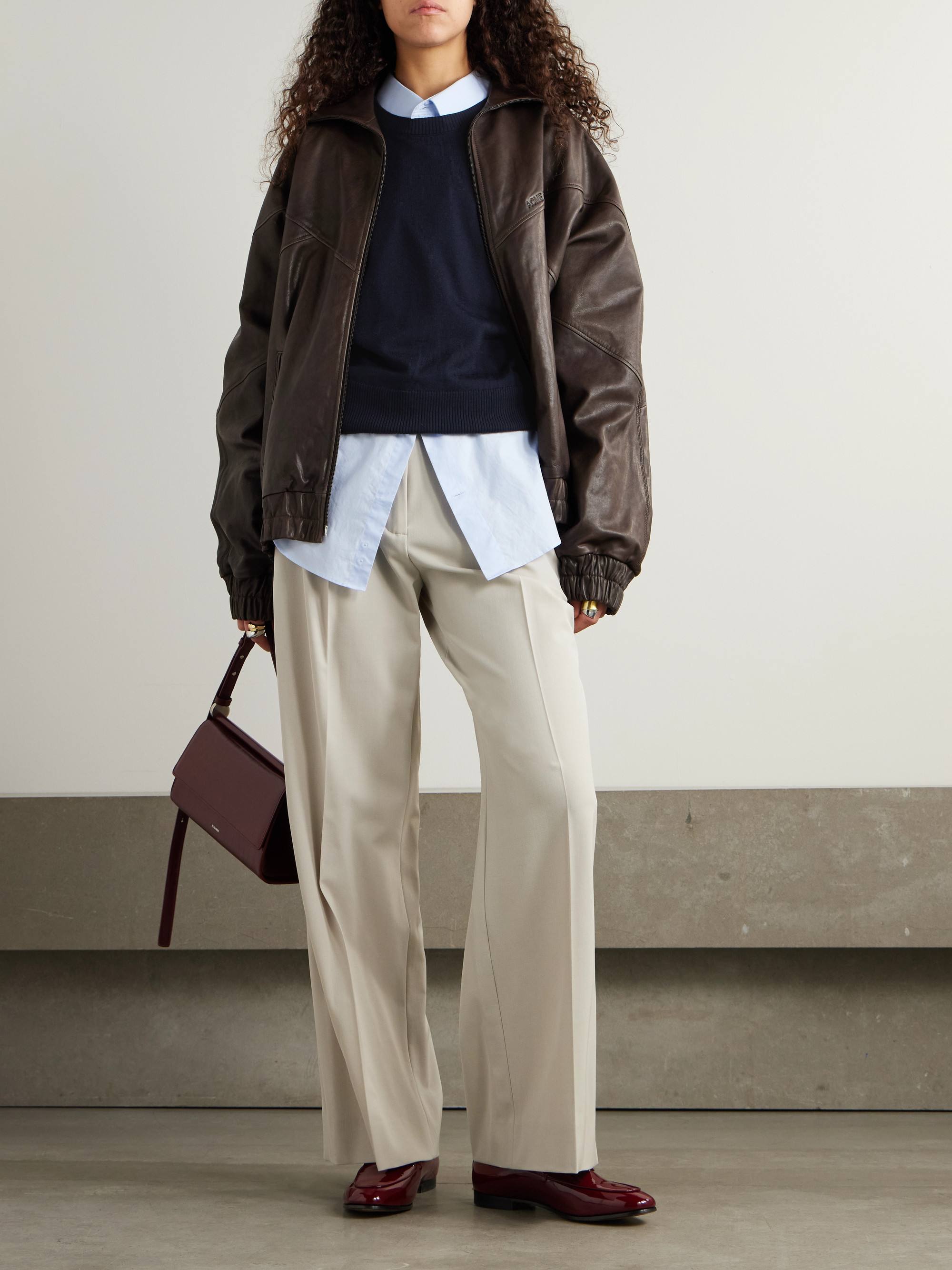 Ami Paris ADC embroidered merino wool sweater thumbnail