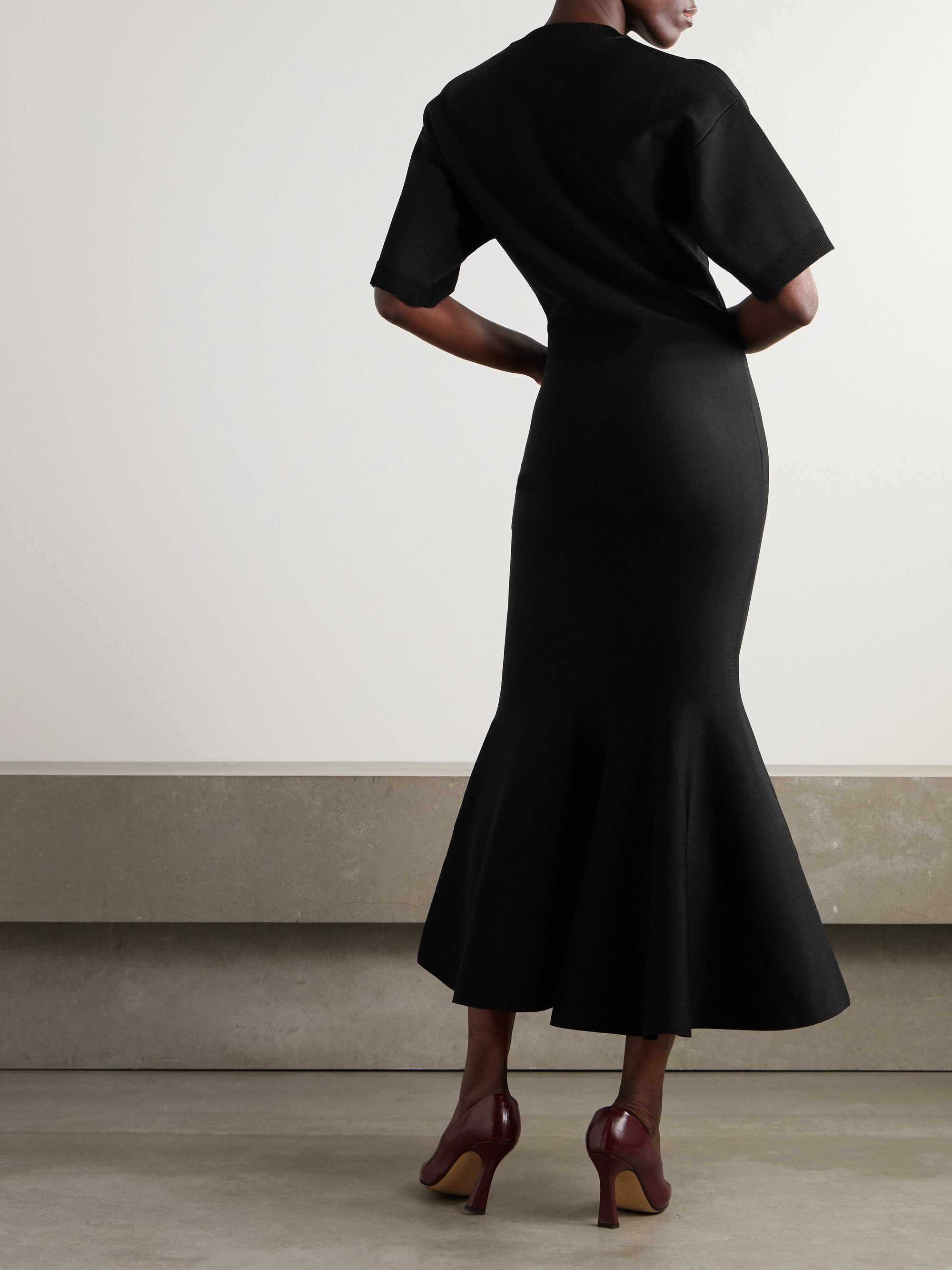 Ami Paris Knitted midi dress thumbnail