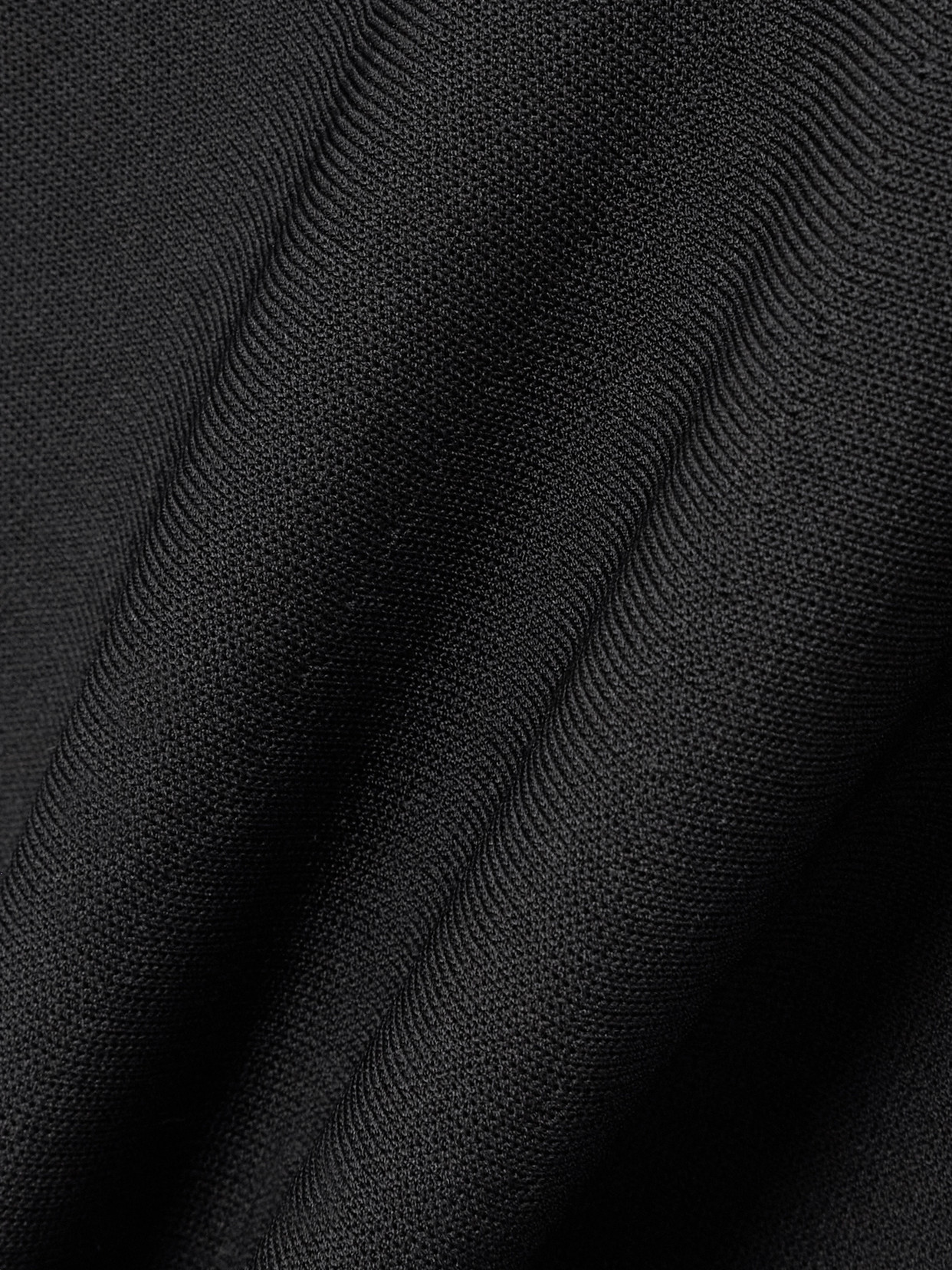 Ami Alexandre Mattiussi Godet Stretch-knit Bootcut Pants In Black
