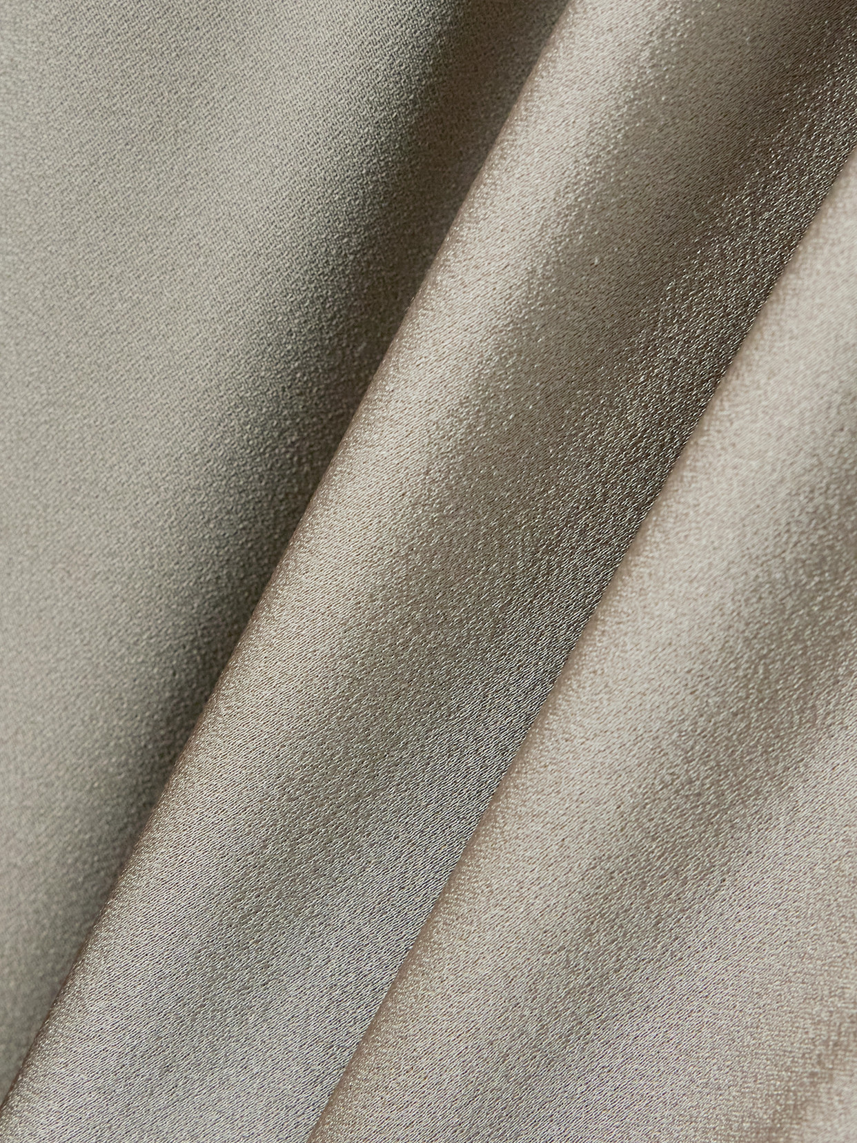 Ami Alexandre Mattiussi Beige Long Straight Dress Grey In Ash