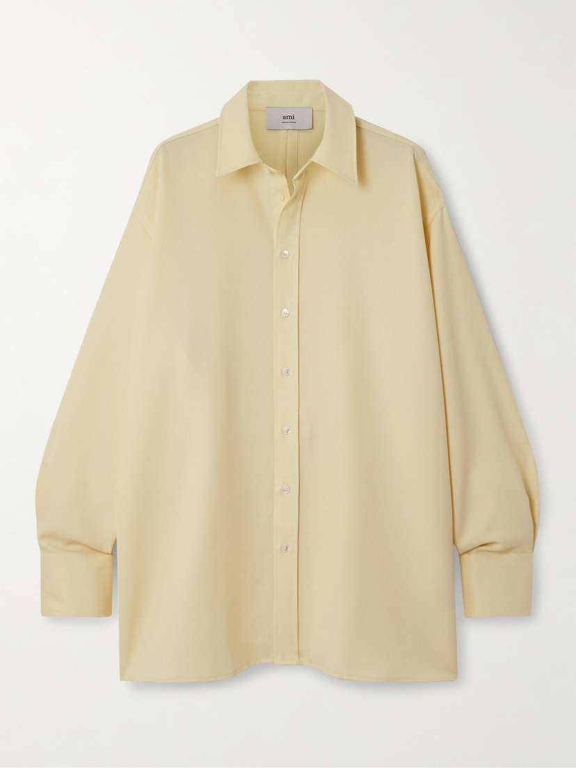 AMI PARIS Oversized Wool Shirt