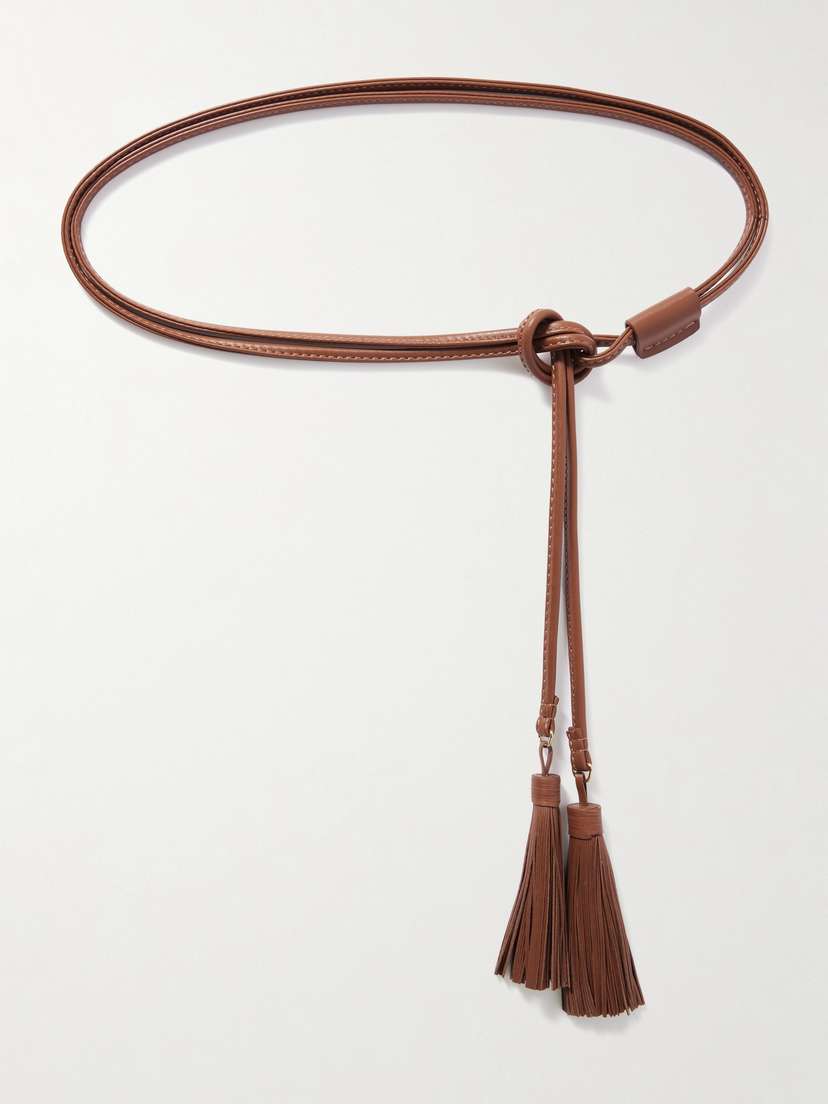 Anderson's Tasseled Leather Belt