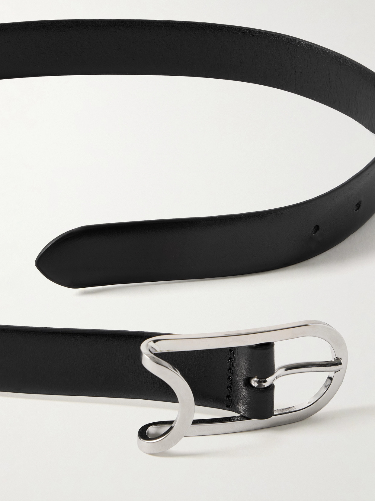Anderson's Leather Belt In Black