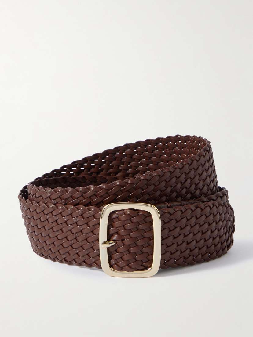 Anderson's Woven Leather Belt