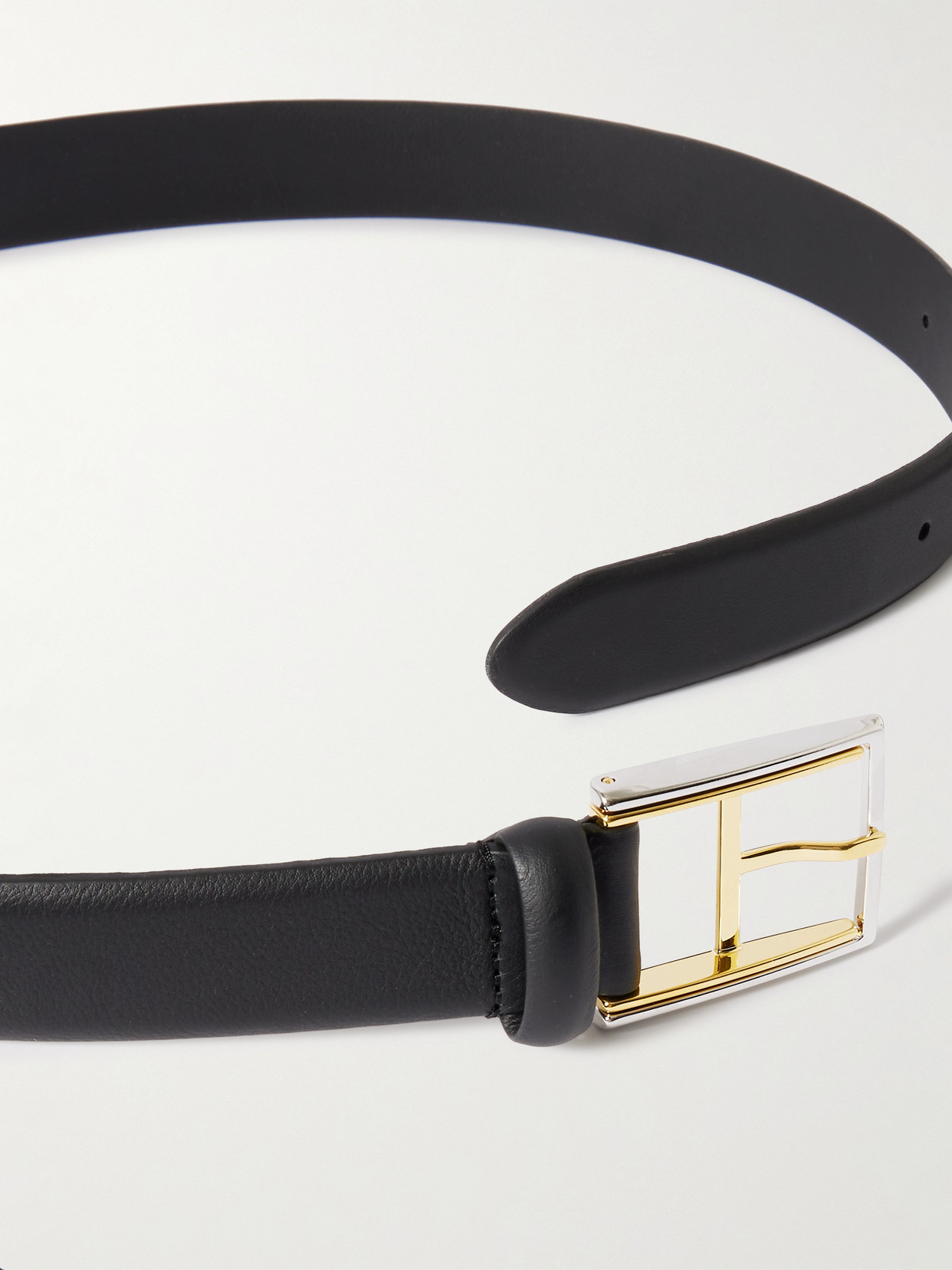 Anderson's Leather Belt In Black