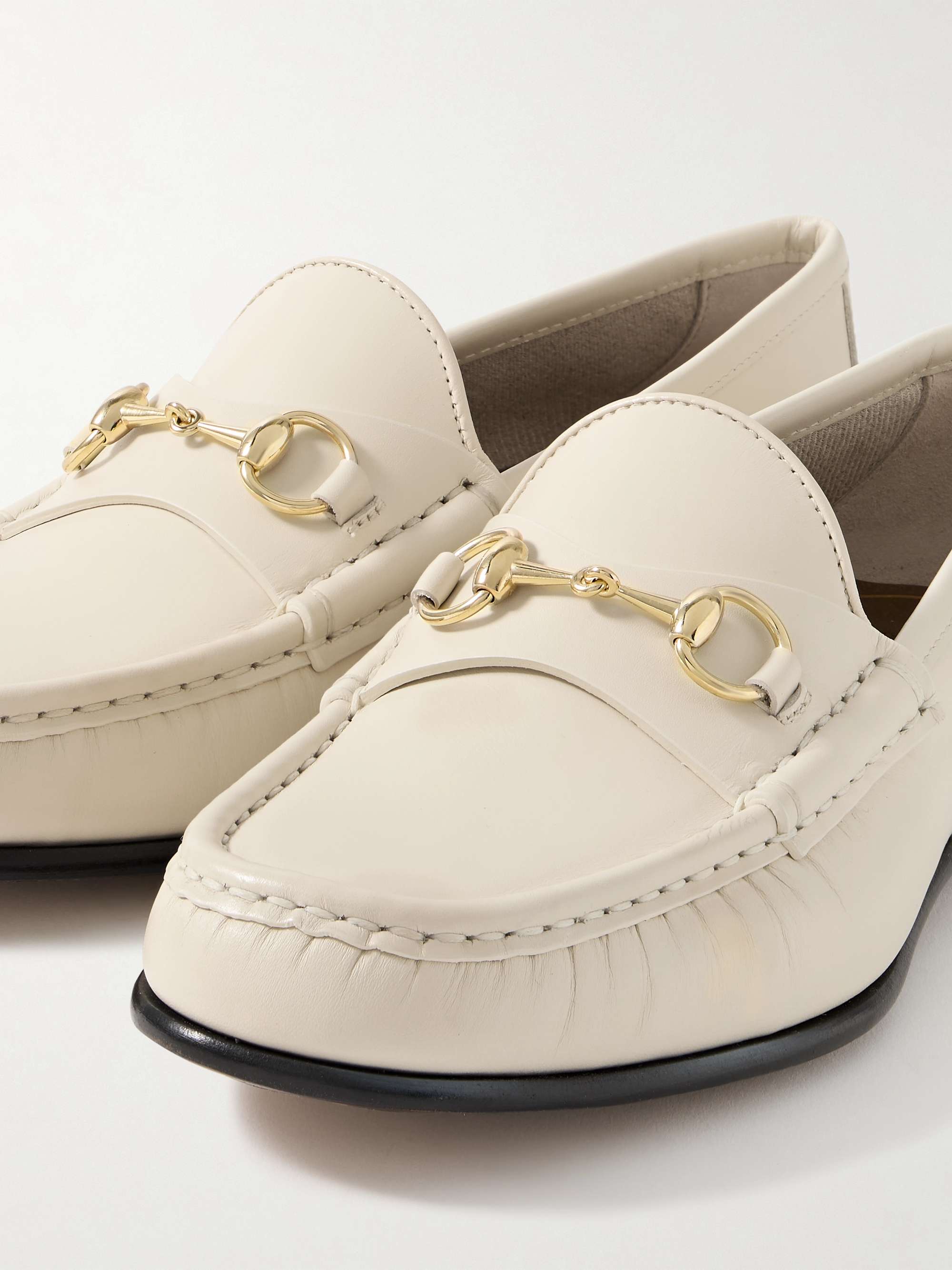 GUCCI Horsebit 1953 leather loafers | NET-A-PORTER