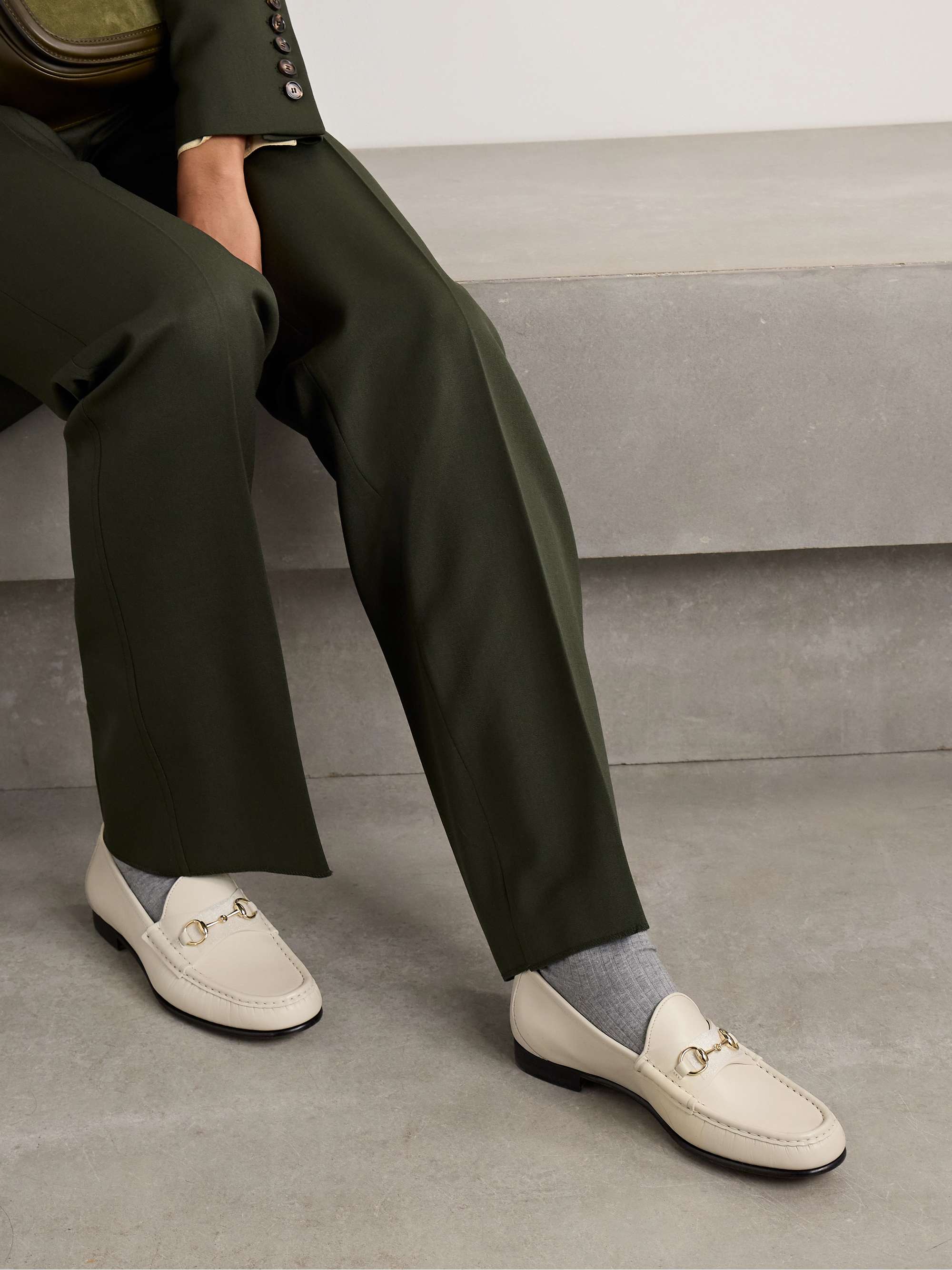 【日本限定モデル】 Horsebit GUCCI 1953 NET-A-PORTER | loafers leather 靴