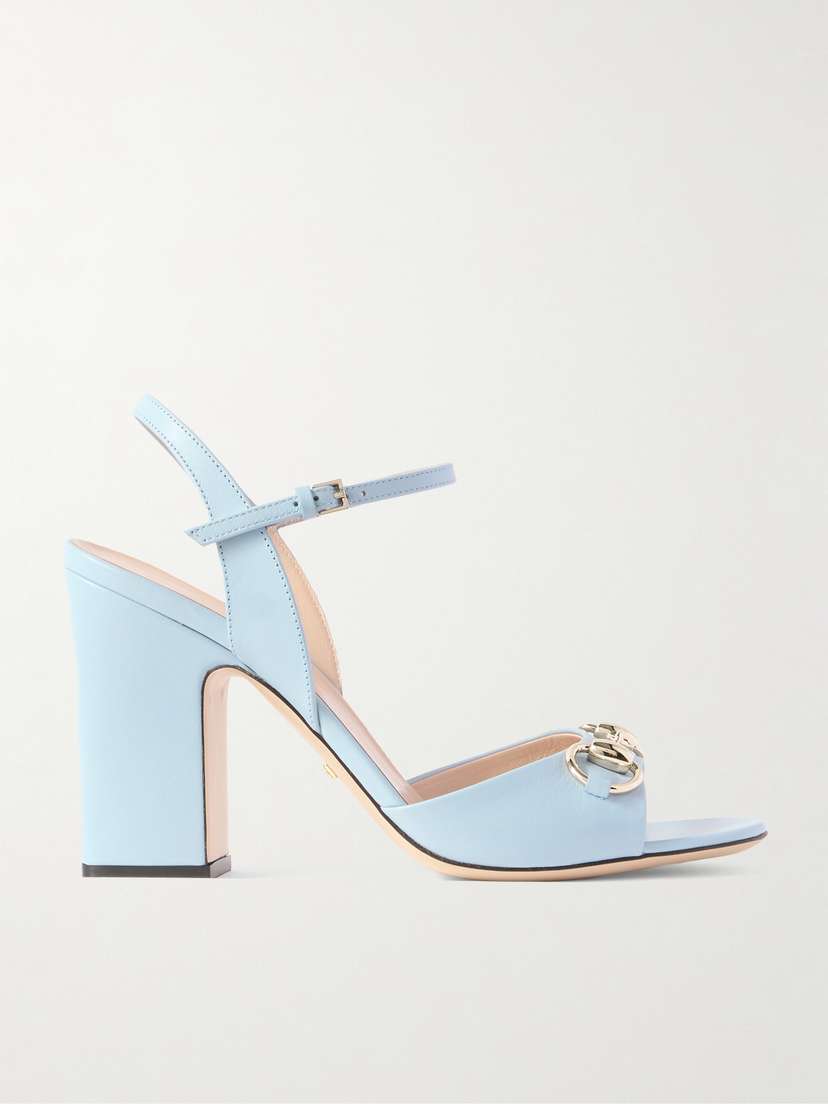 Gucci Lady Horsebit-detailed Leather Sandals