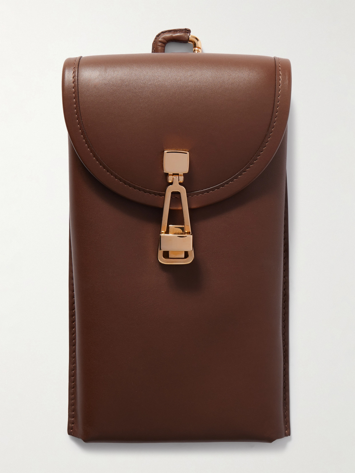 Gabriela Hearst Leather Pouch In Brown