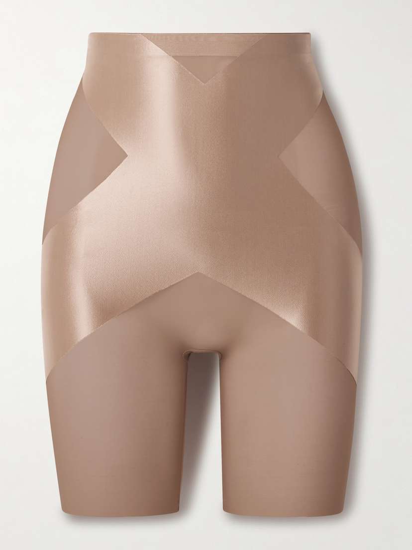 Spanx shape™ Satin-x™ High-waisted Mid-thigh Shorts