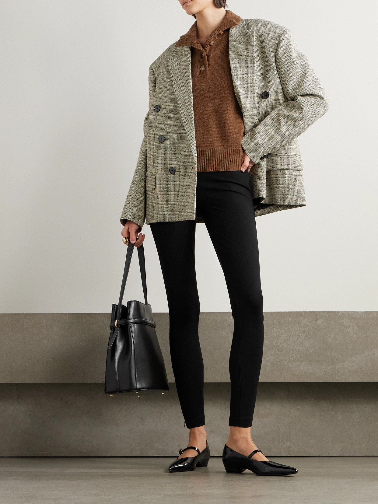 Spanx Look At Me Now Cropped Ecocare Leggings In Black